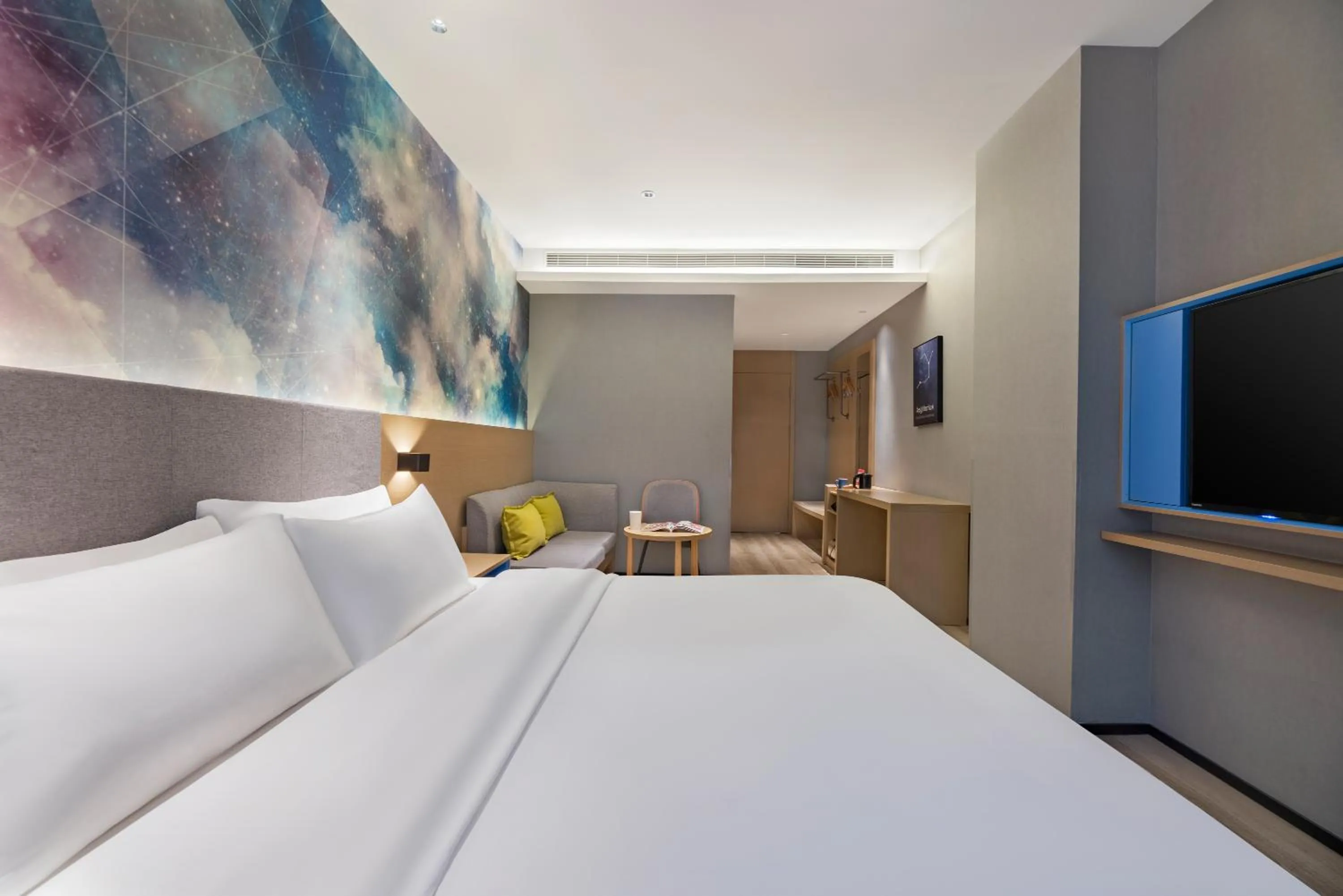 Bed in StarWay Hotel - Xi'an Bell Tower Muslim Street