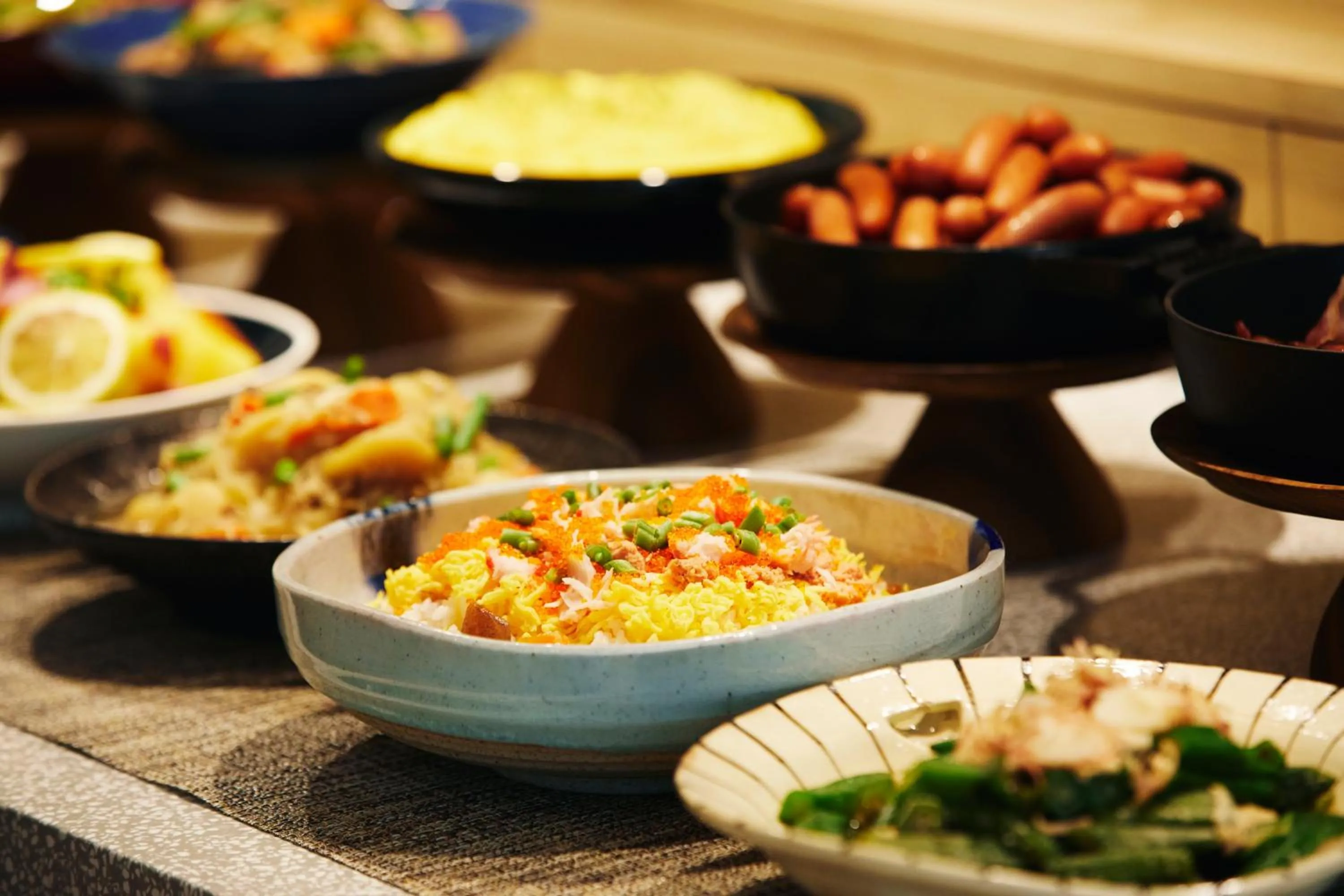 Buffet breakfast in hotel MONday Akihabara Asakusabashi