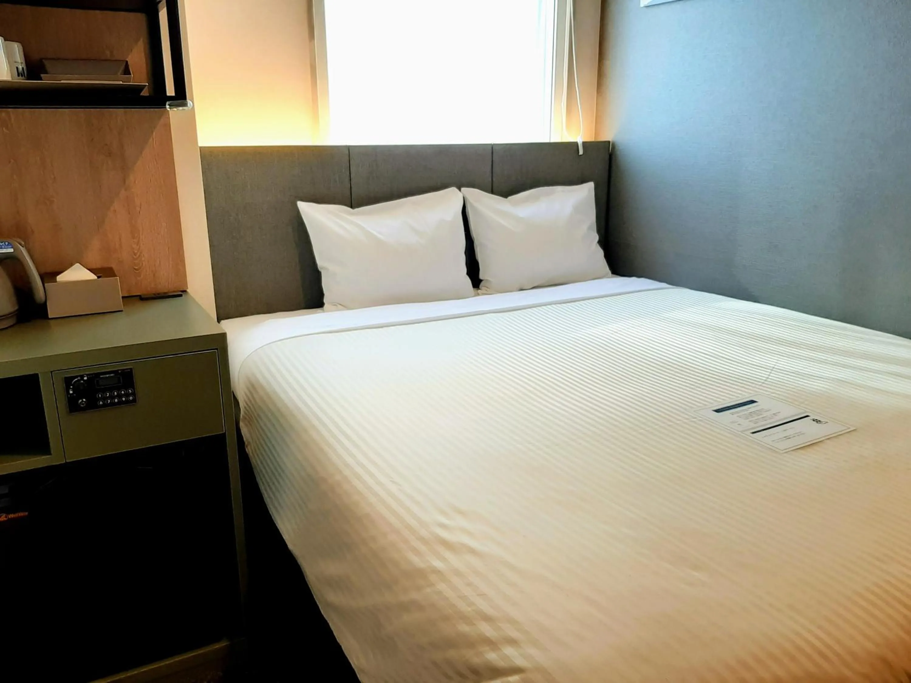 Bed in hotel MONday Akihabara Asakusabashi