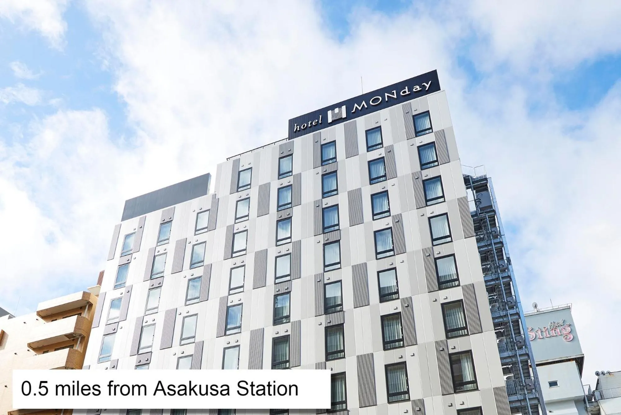 Property building in hotel MONday Asakusa