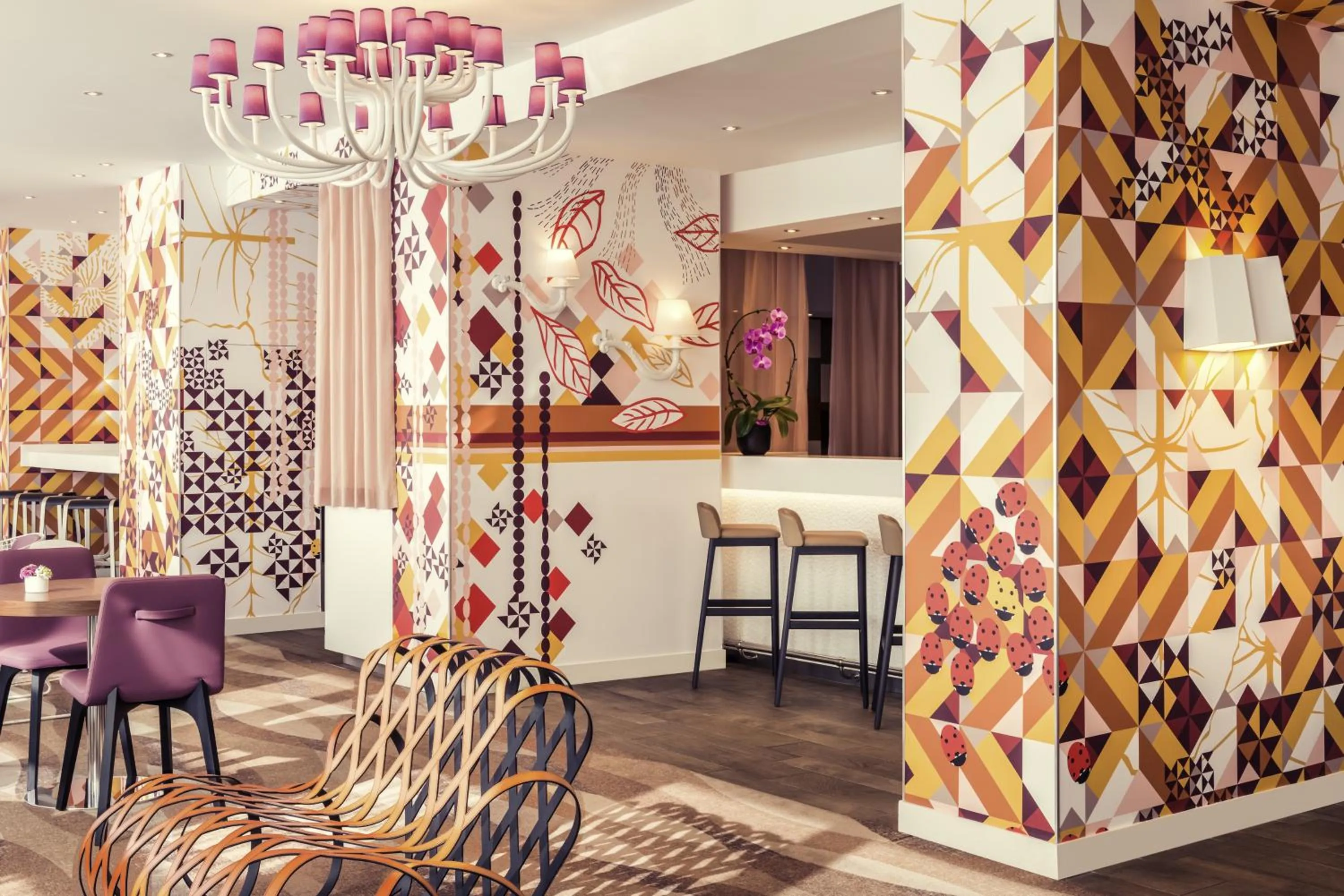 Lounge or bar in Mercure Paris Montmartre Sacré Coeur