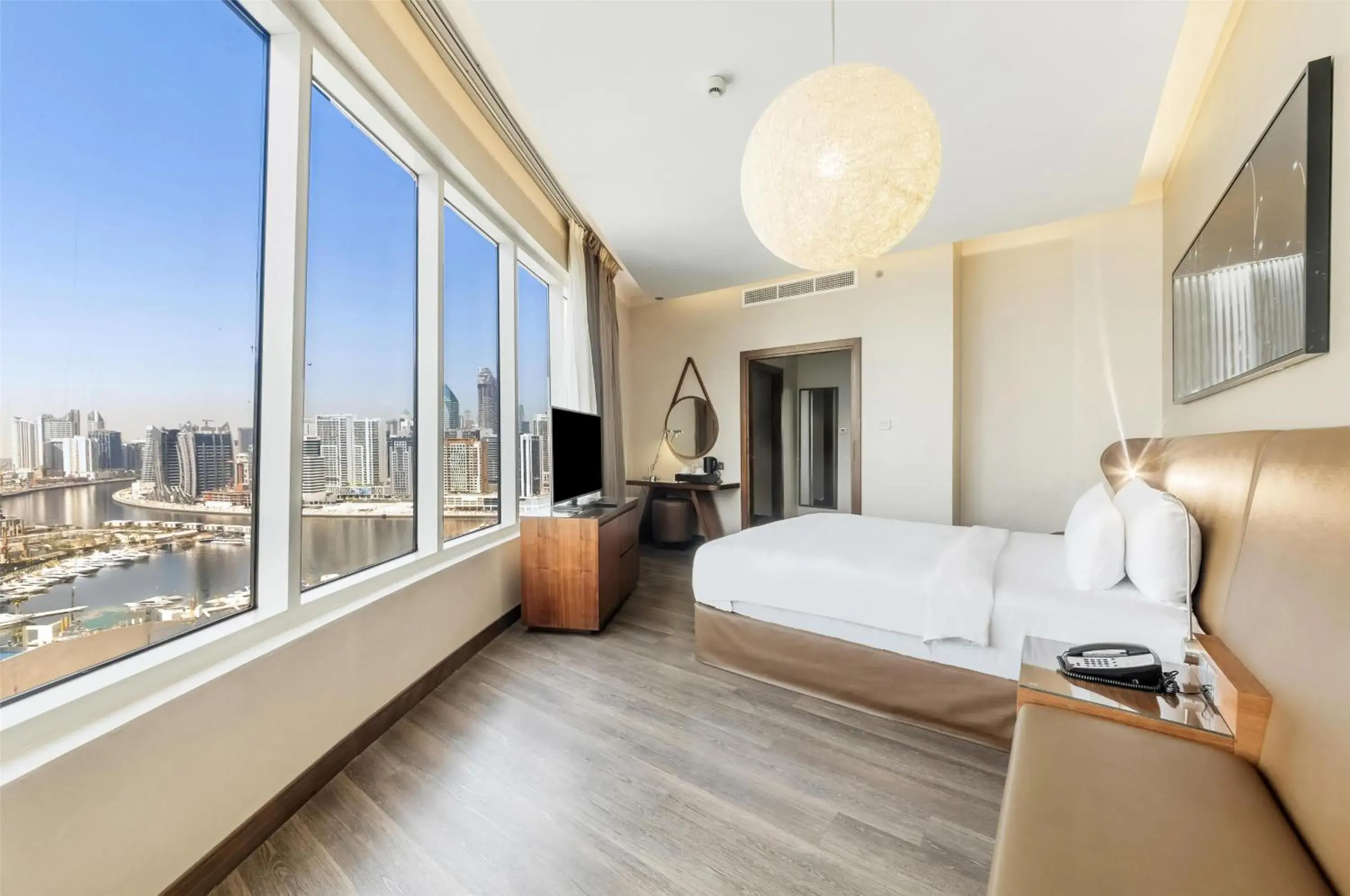 Standard Room - Canal View in Radisson Blu Hotel, Dubai Canal View Standard Room - Canal View in Radisson Blu Hotel, Dubai Canal View