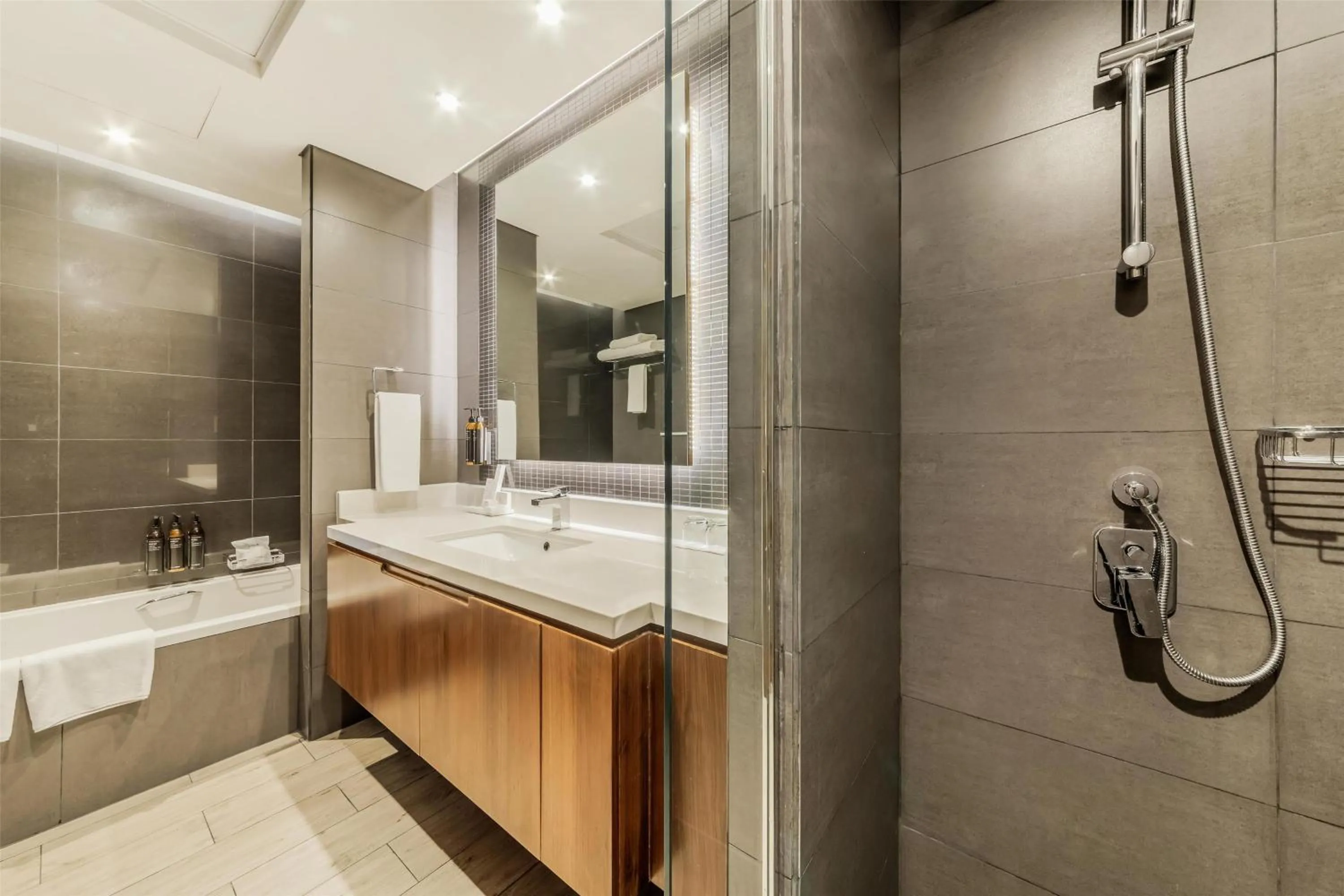 Bathroom in Radisson Blu Hotel, Dubai Canal View