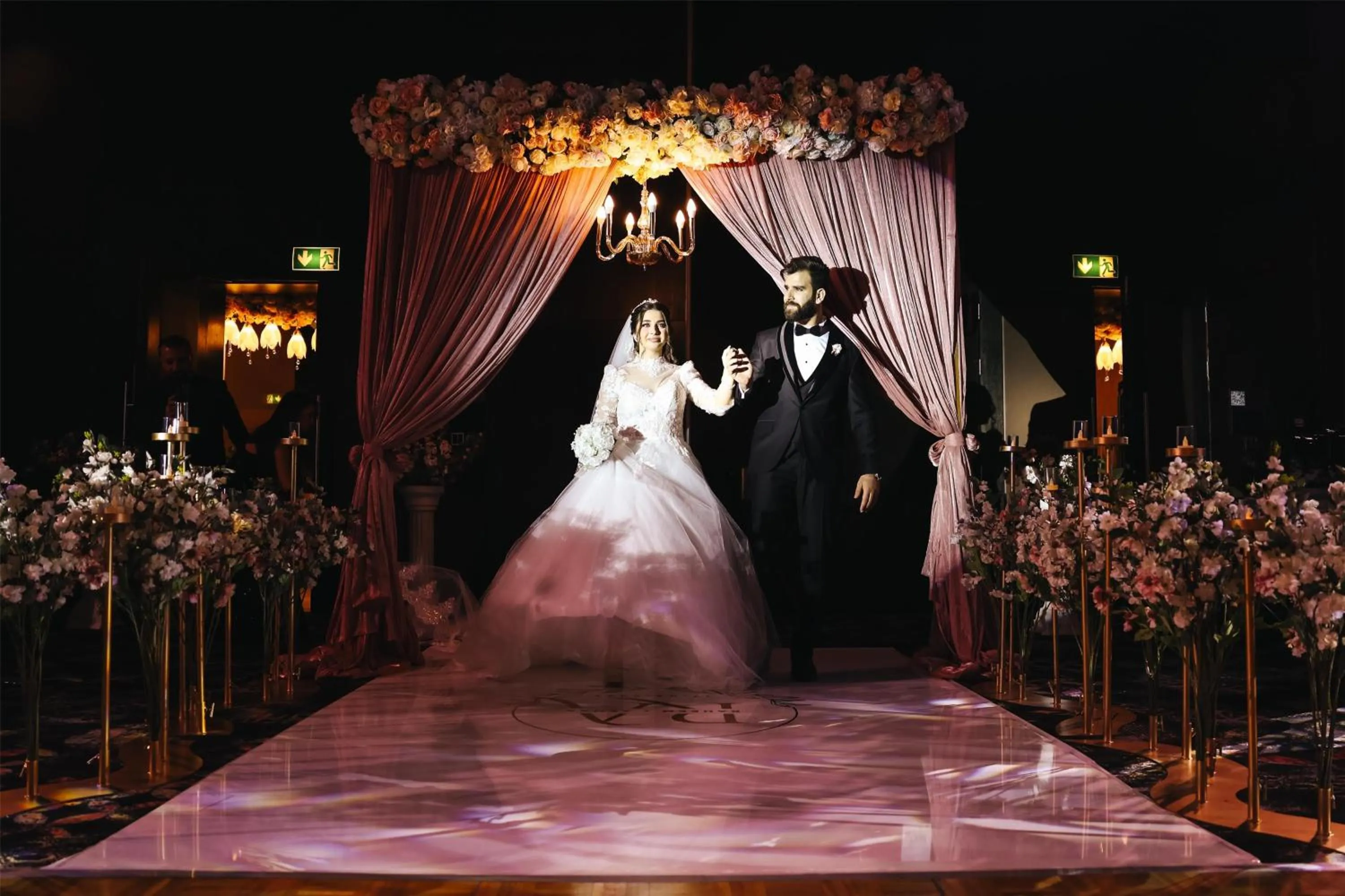 wedding in Radisson Blu Hotel, Dubai Canal View