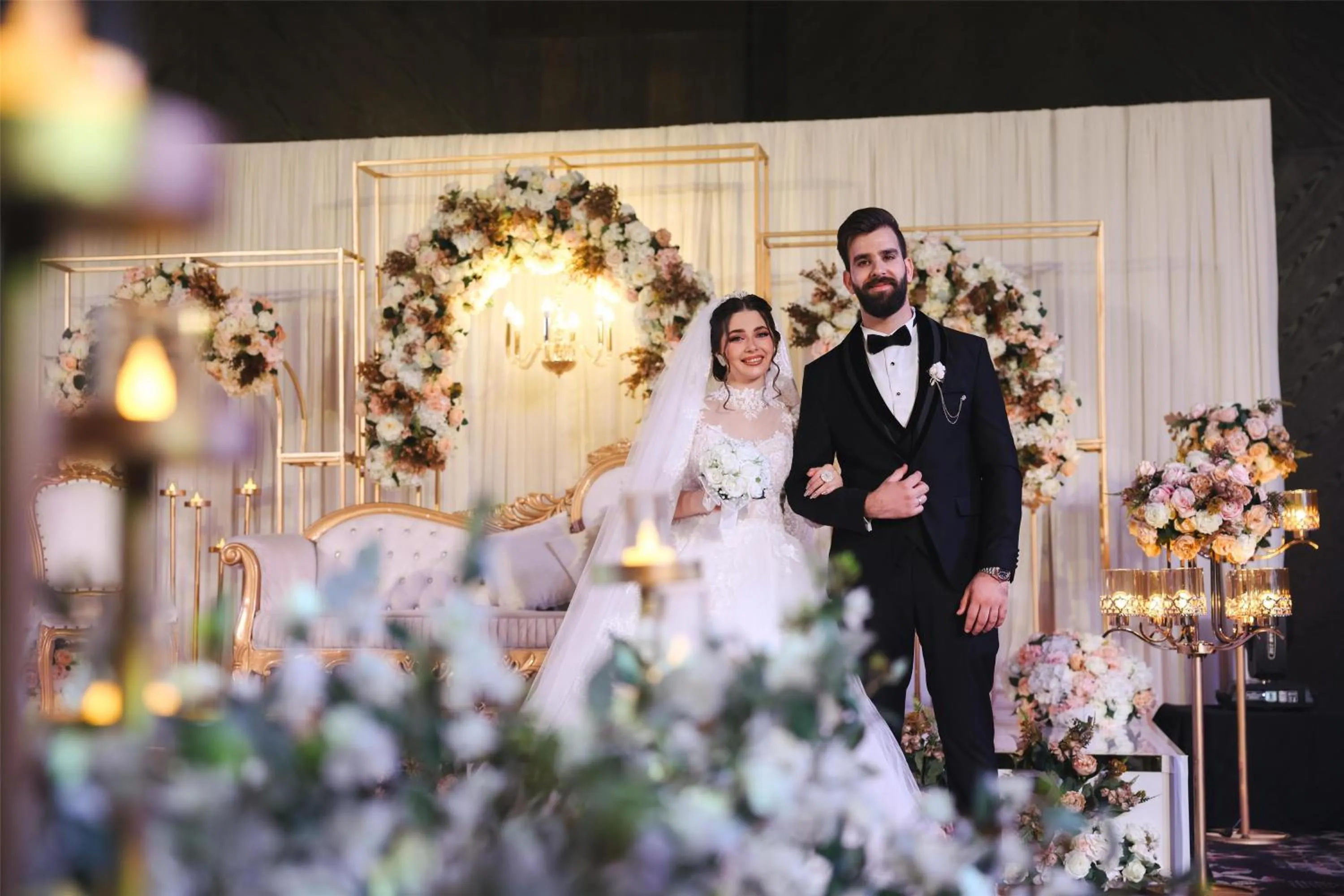 wedding in Radisson Blu Hotel, Dubai Canal View
