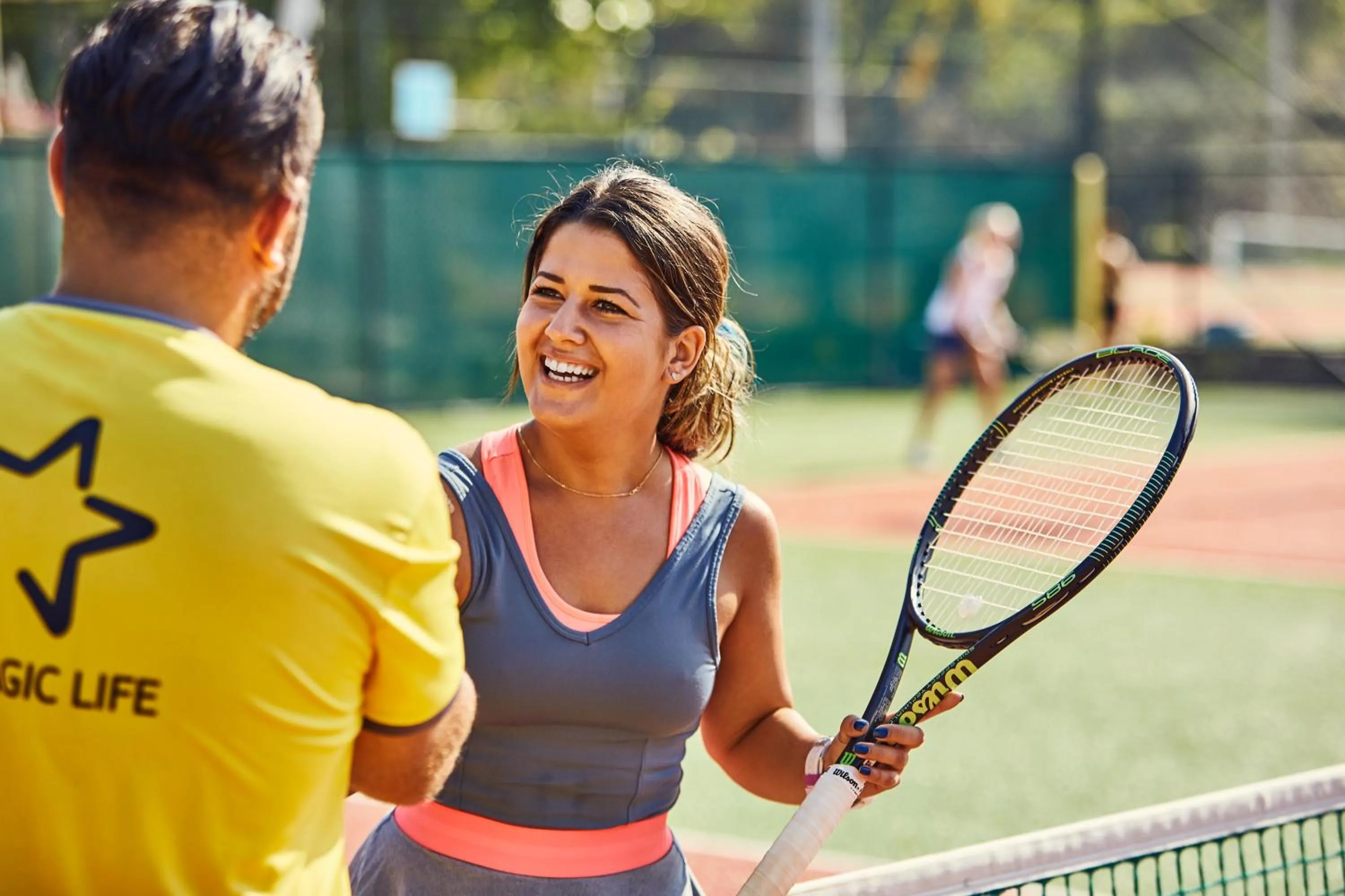 Tennis court in TUI MAGIC LIFE Calabria - All Inclusive