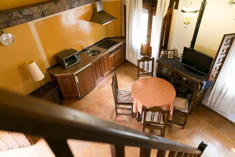Living room in La Troje Oropesana