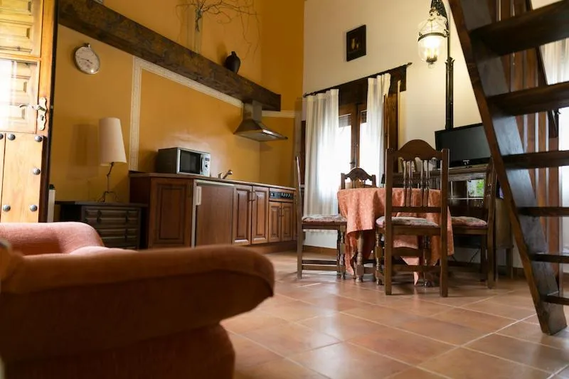 Living room in La Troje Oropesana