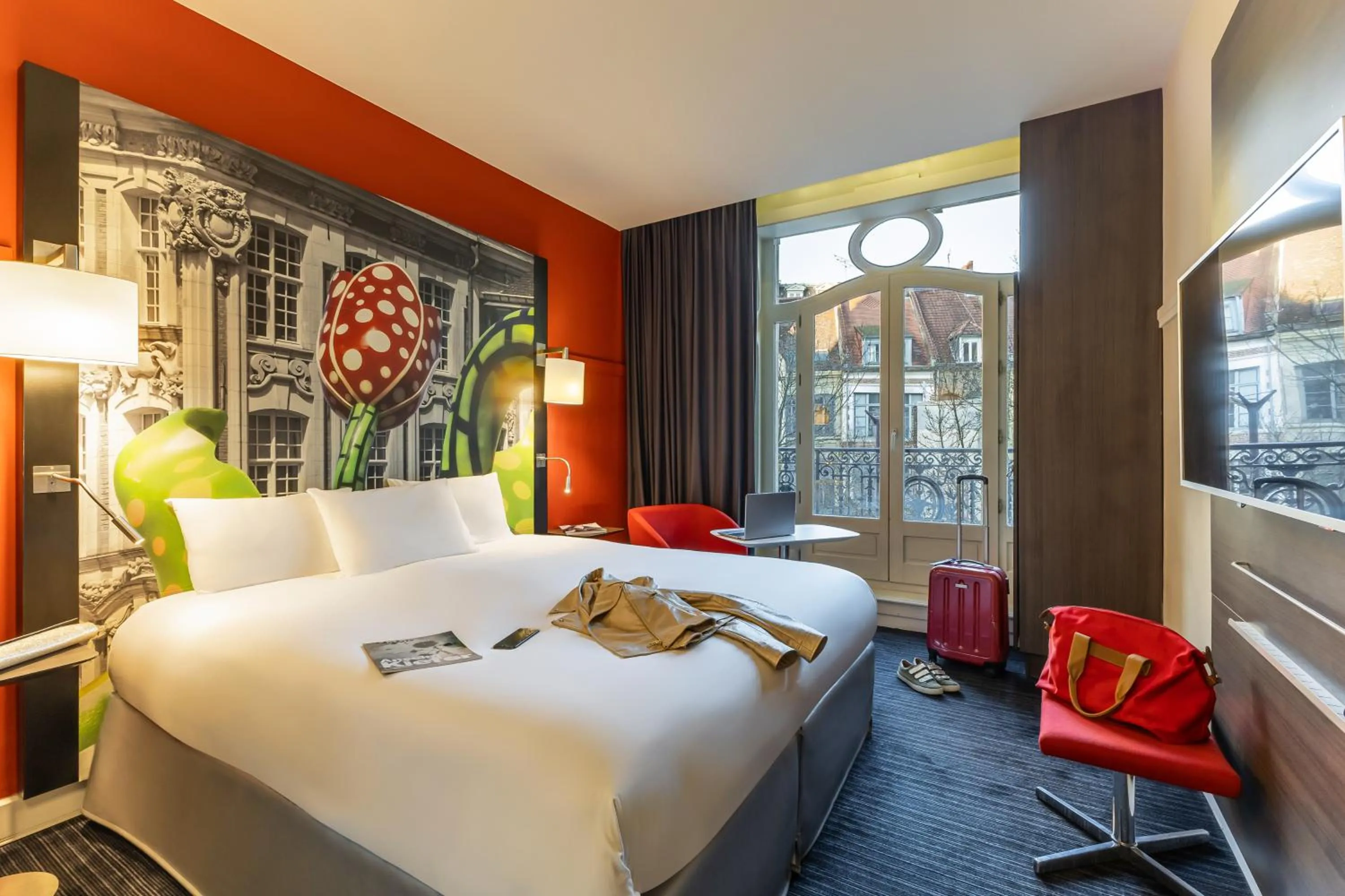Bedroom, Bed in Mercure Lille Centre Grand Place