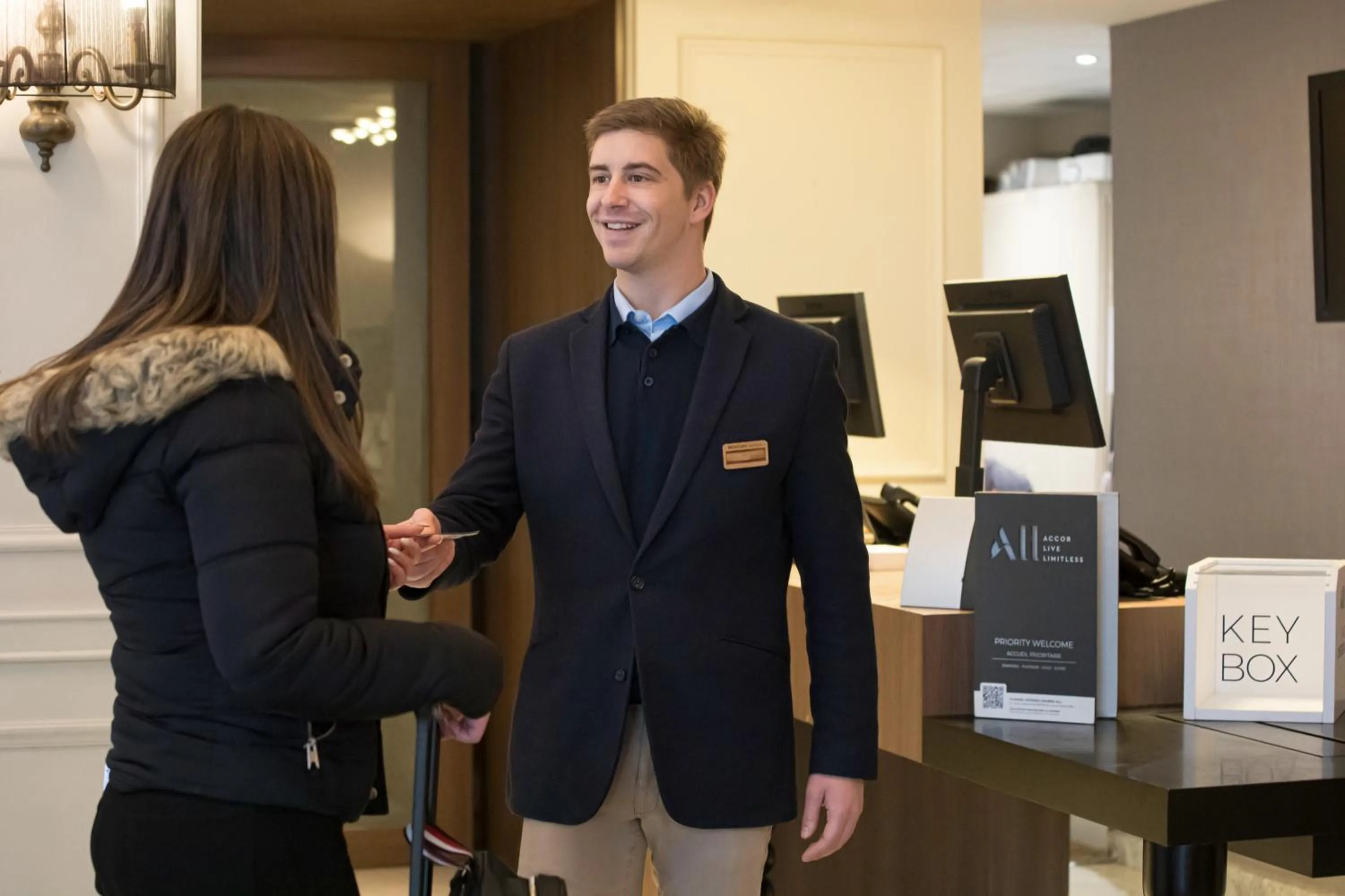 Lobby or reception in Mercure Lille Centre Grand Place