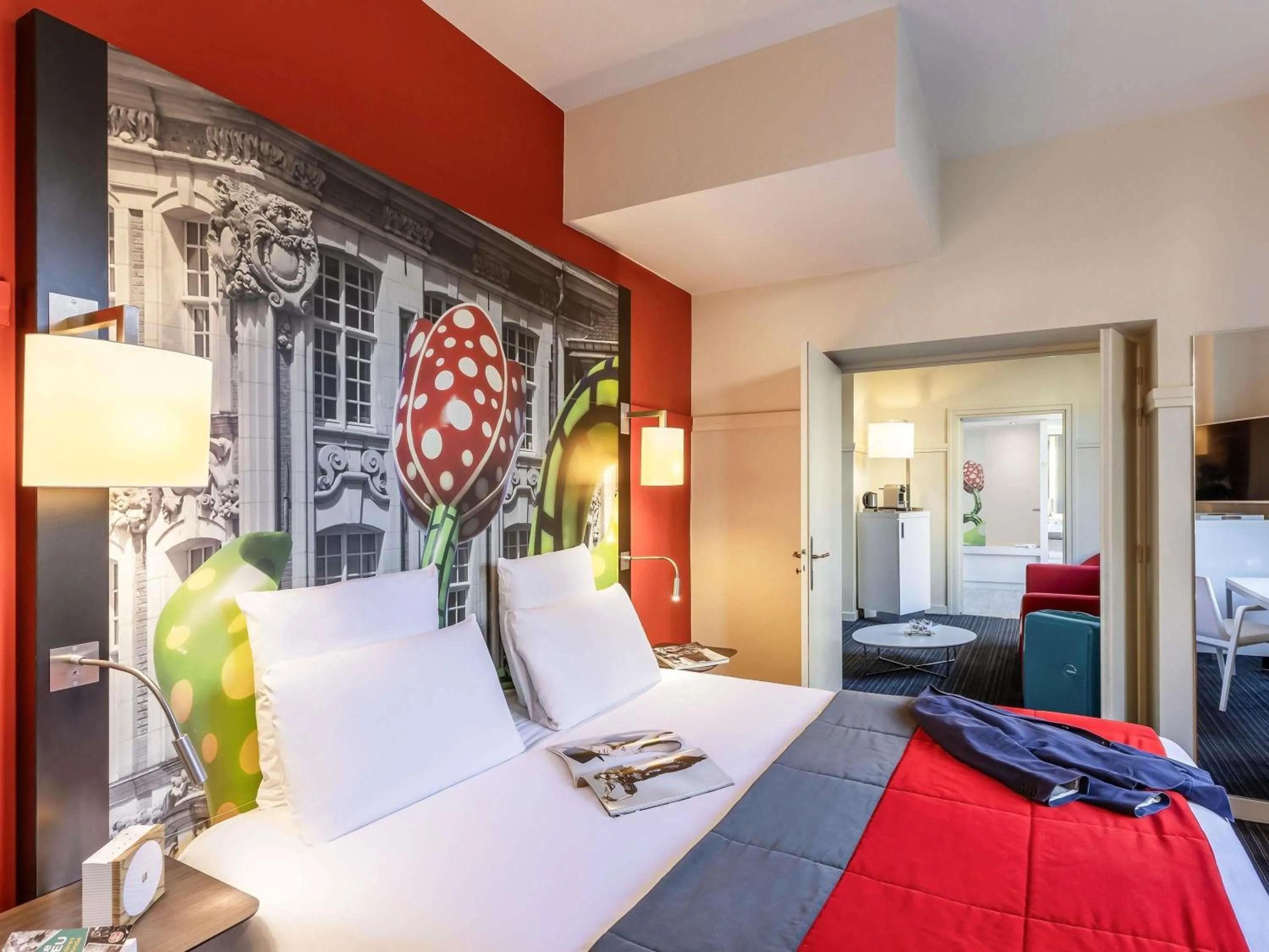 Bedroom, Bed in Mercure Lille Centre Grand Place