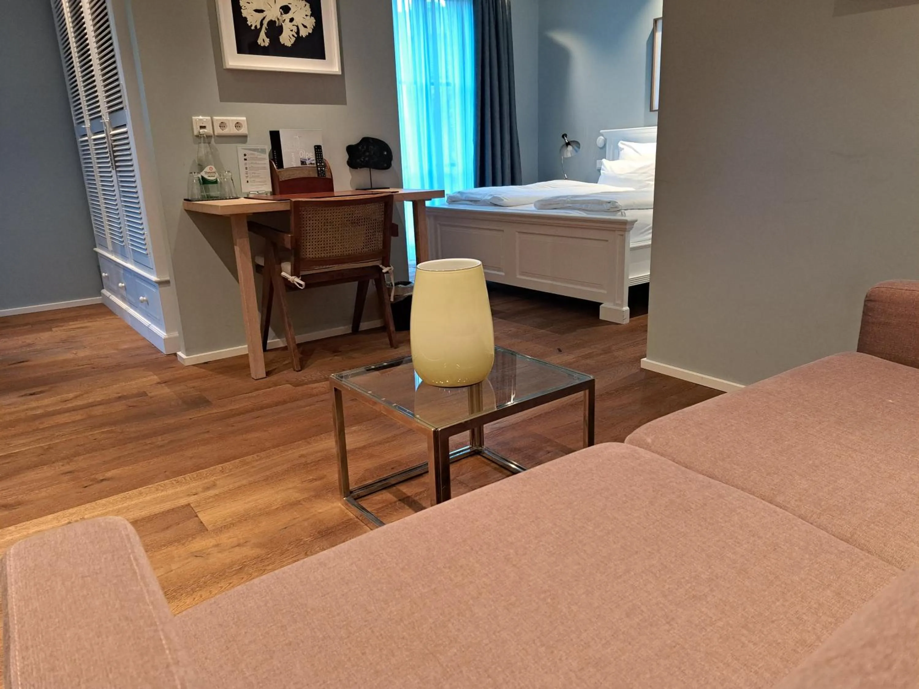 Bed in MotelplusHotel BiggeSeeFront