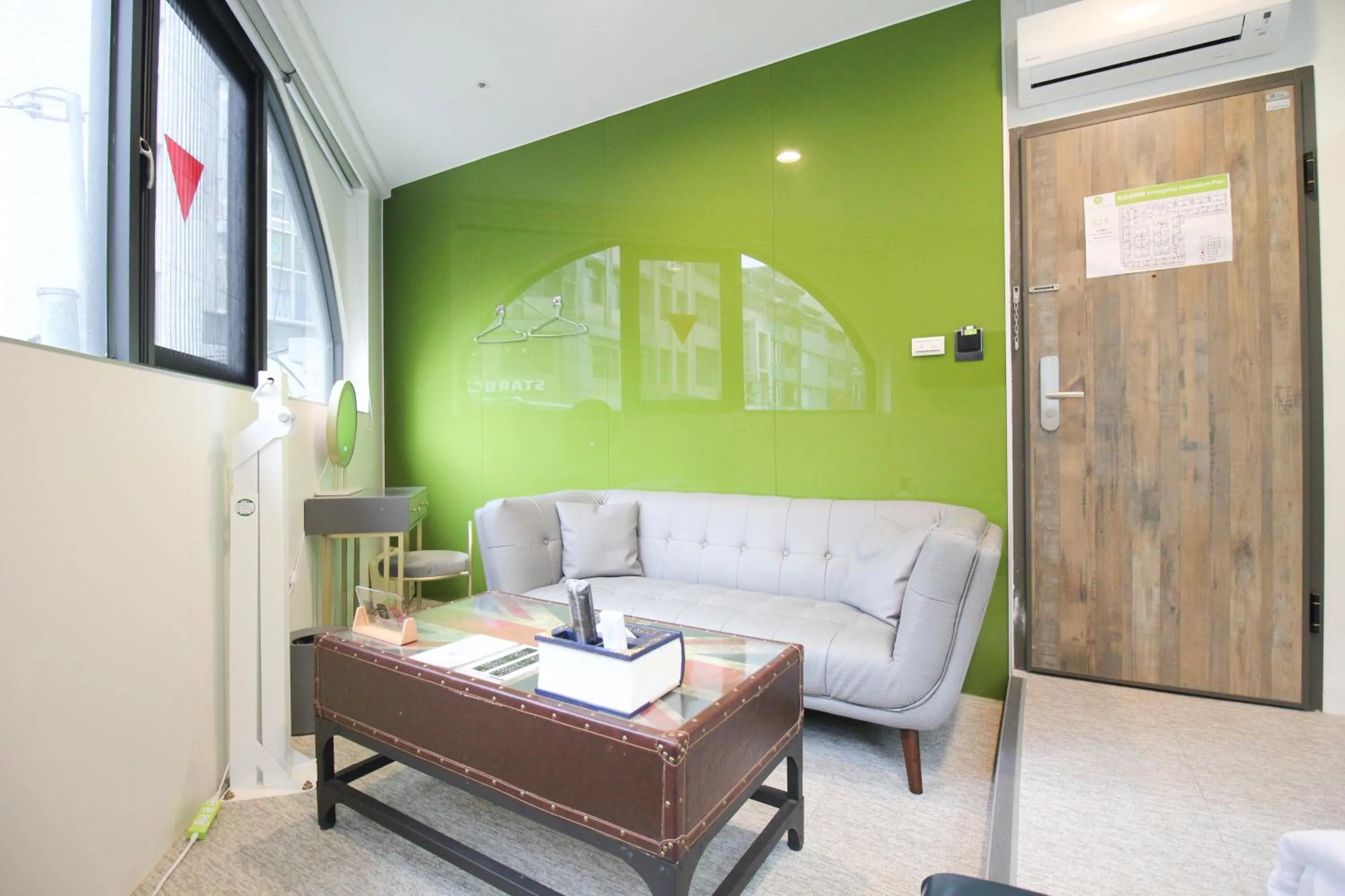 Living room in T.O. Hotel - Taipei station