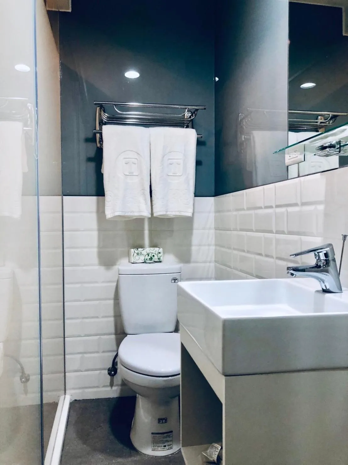 Bathroom in T.O. Hotel - Taipei station