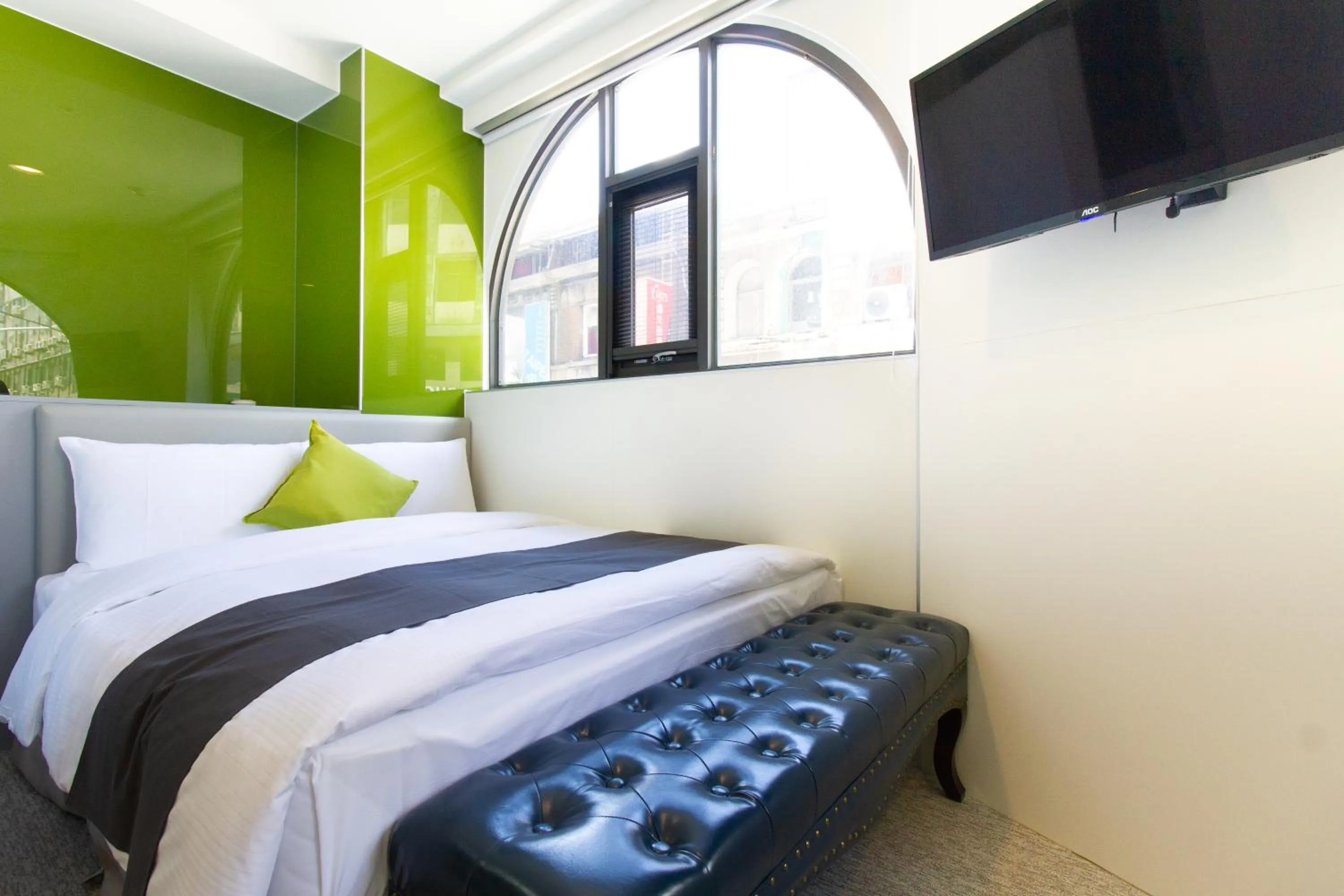 bunk bed, Bed in T.O. Hotel - Taipei station