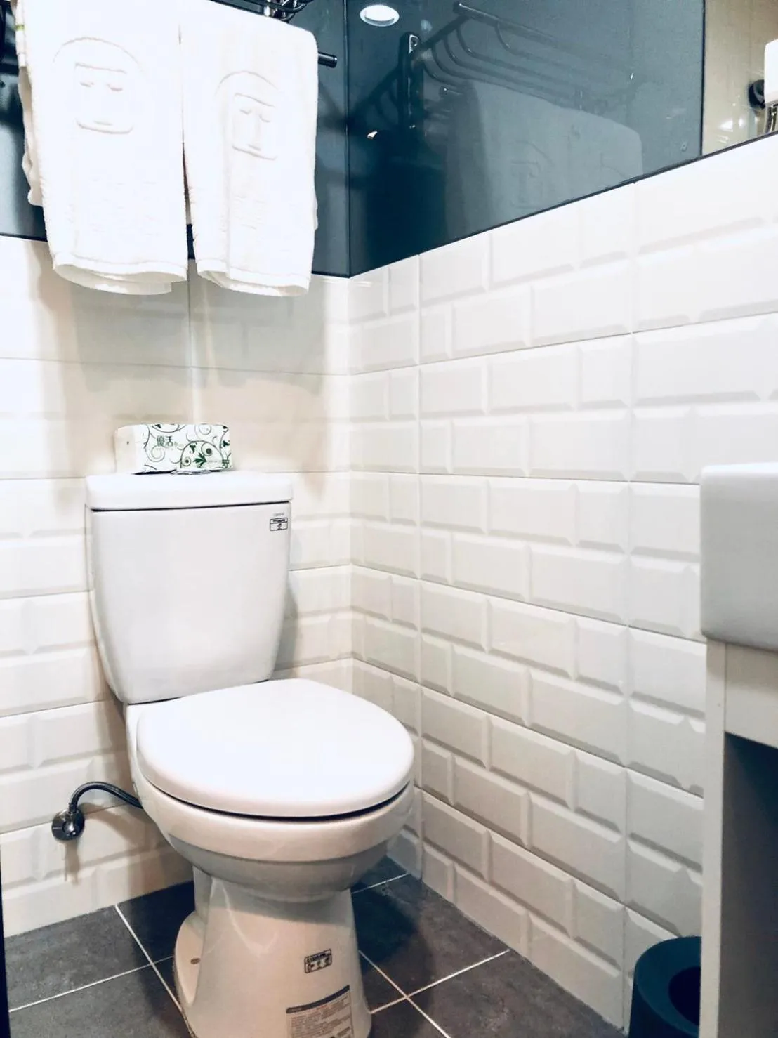 Toilet in T.O. Hotel - Taipei station