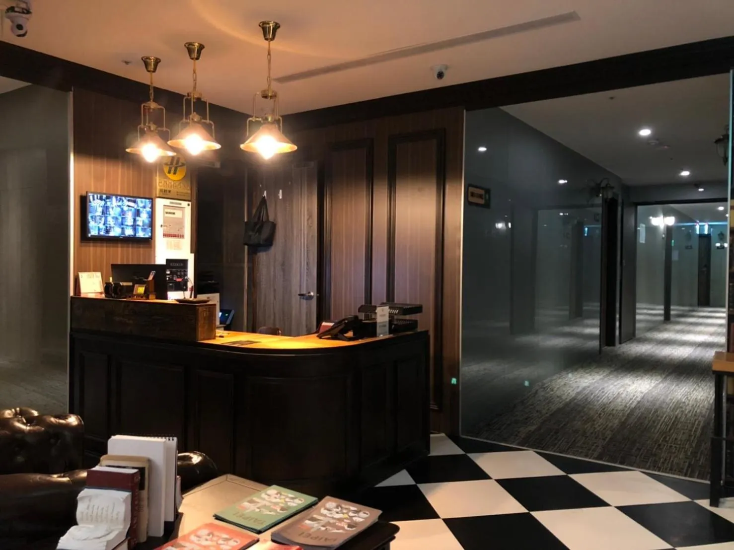 Lobby or reception in T.O. Hotel - Taipei station