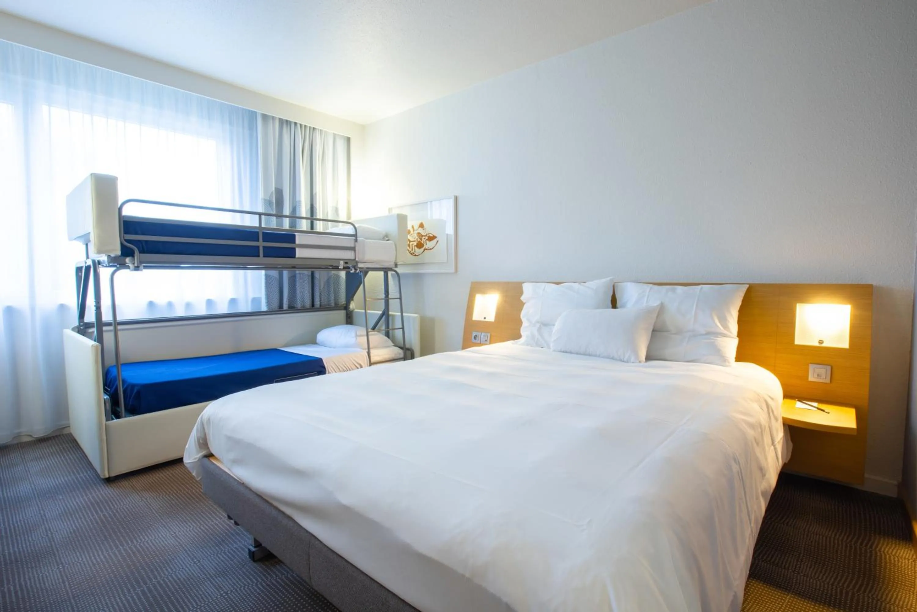 bunk bed, Bed in Novotel Mulhouse Bâle Fribourg
