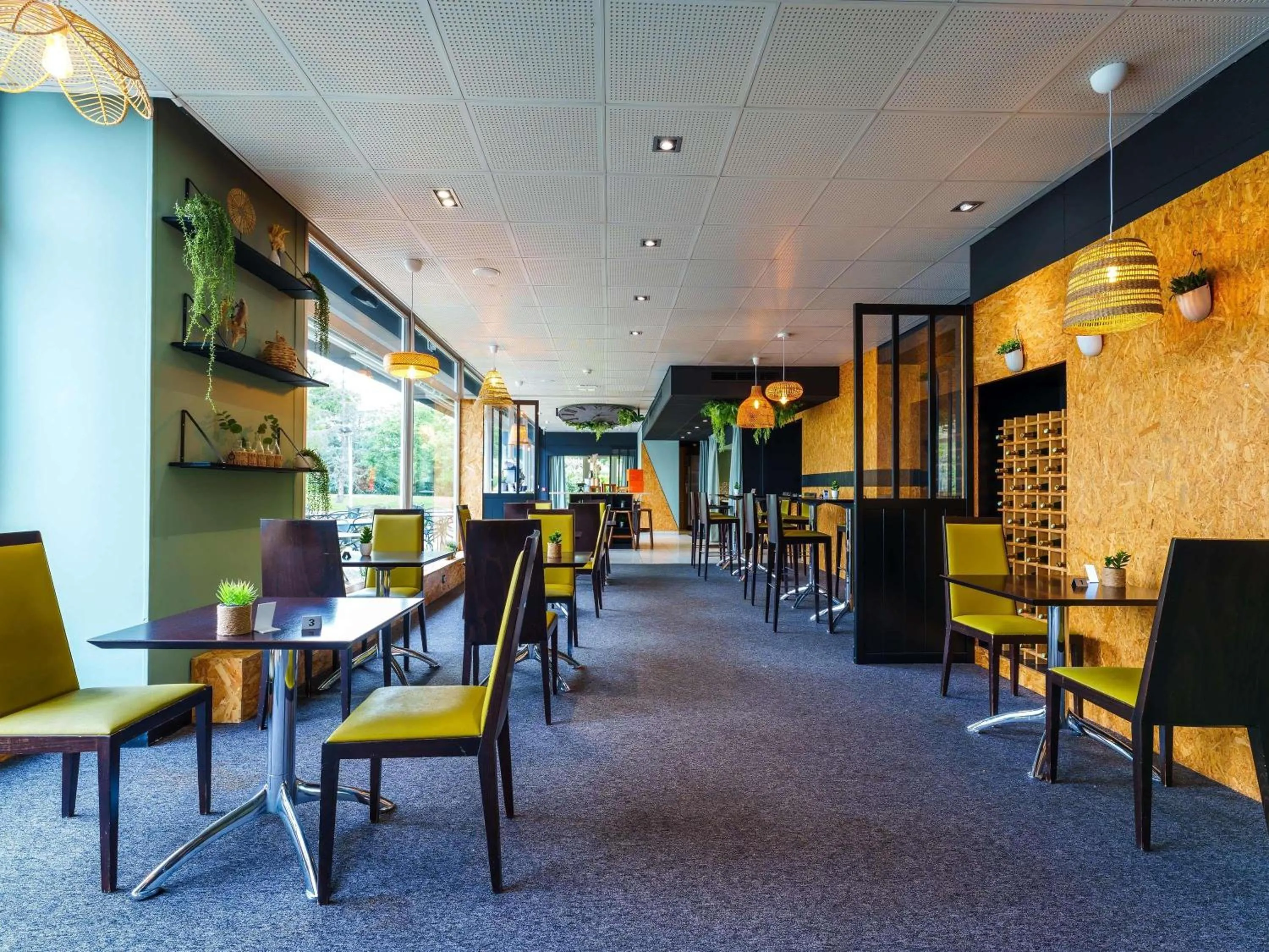 Restaurant/places to eat in Novotel Mulhouse Bâle Fribourg