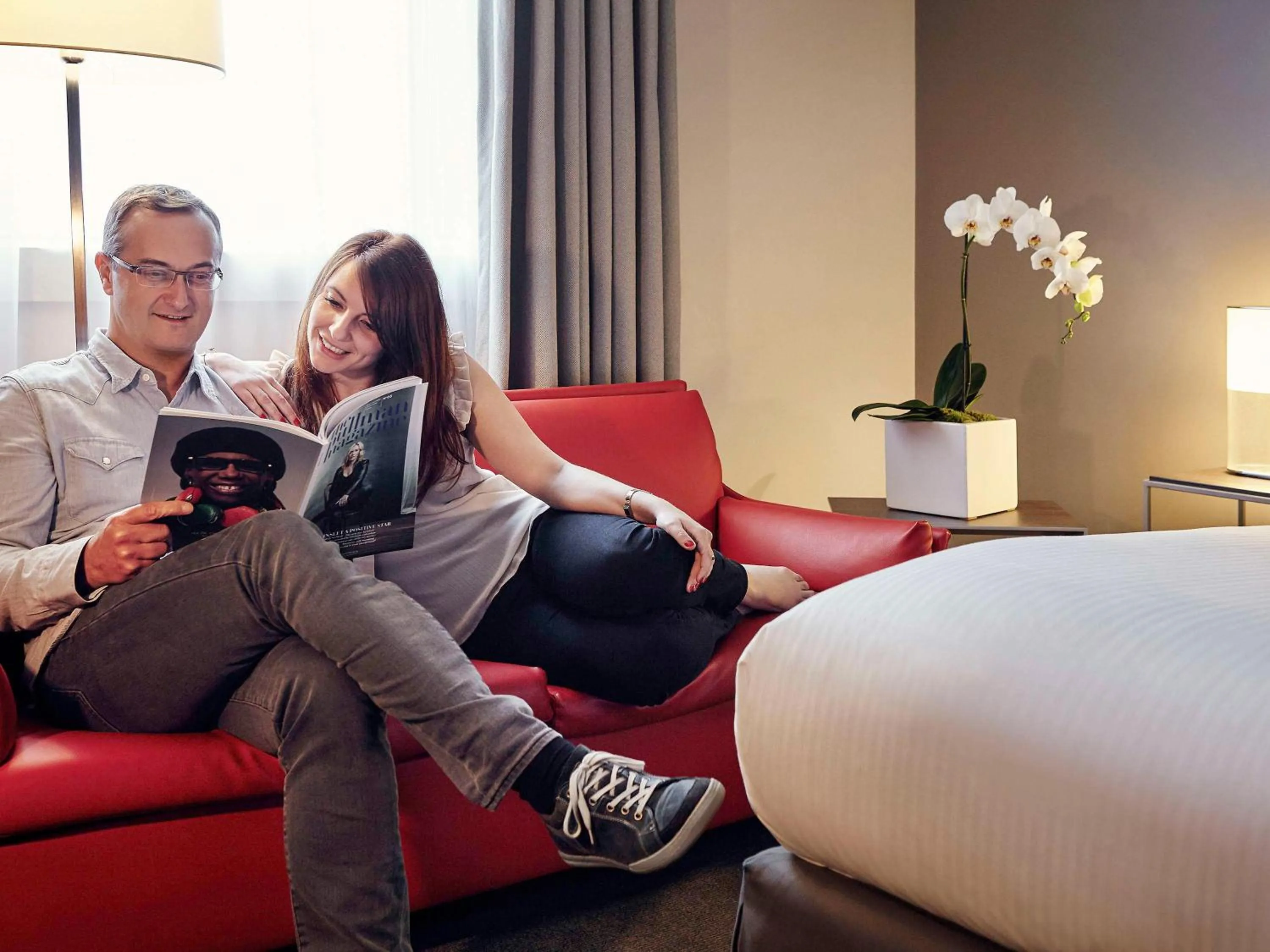 Bedroom in Pullman Paris La Défense