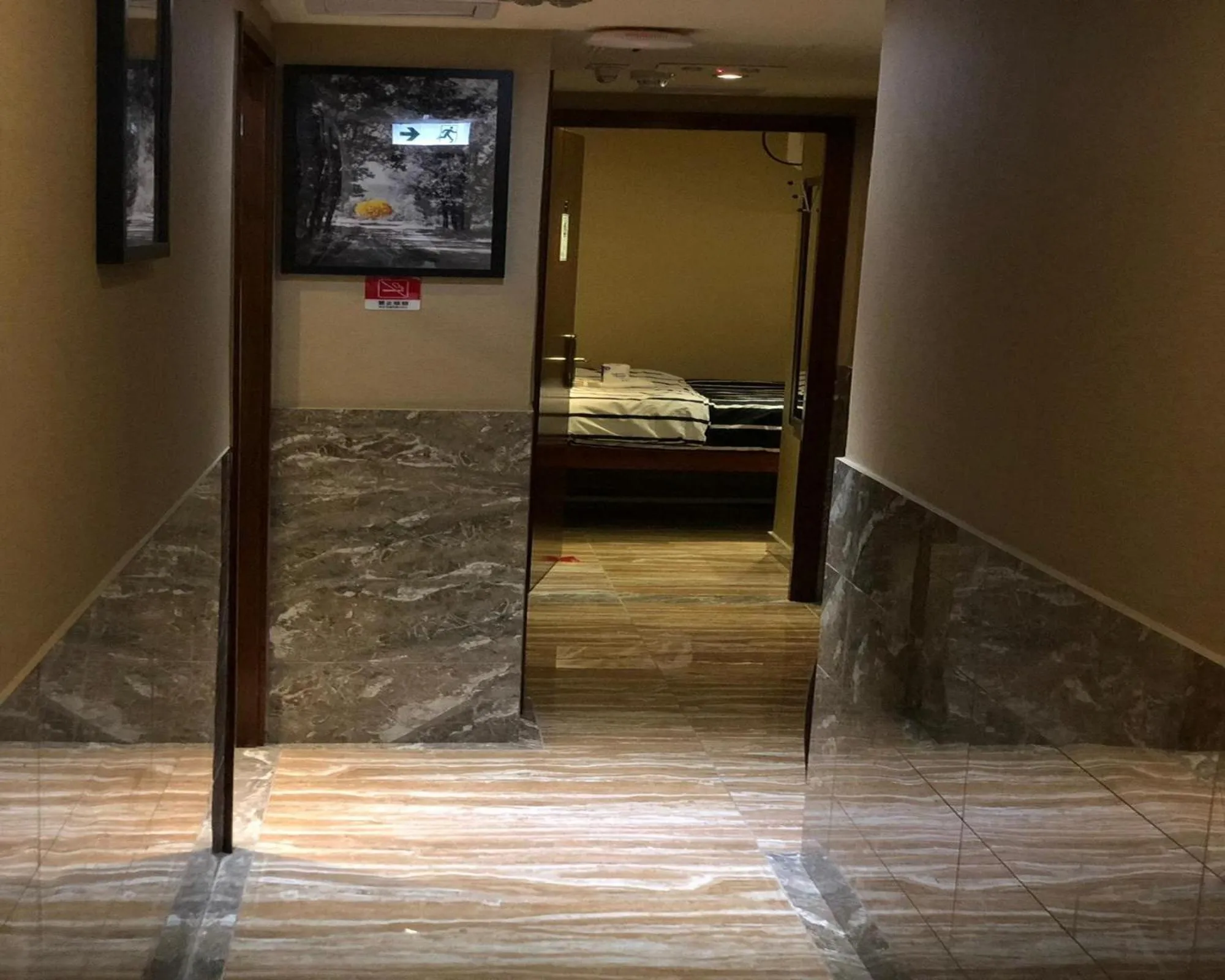 Decorative detail, Bed in Rich Hostel