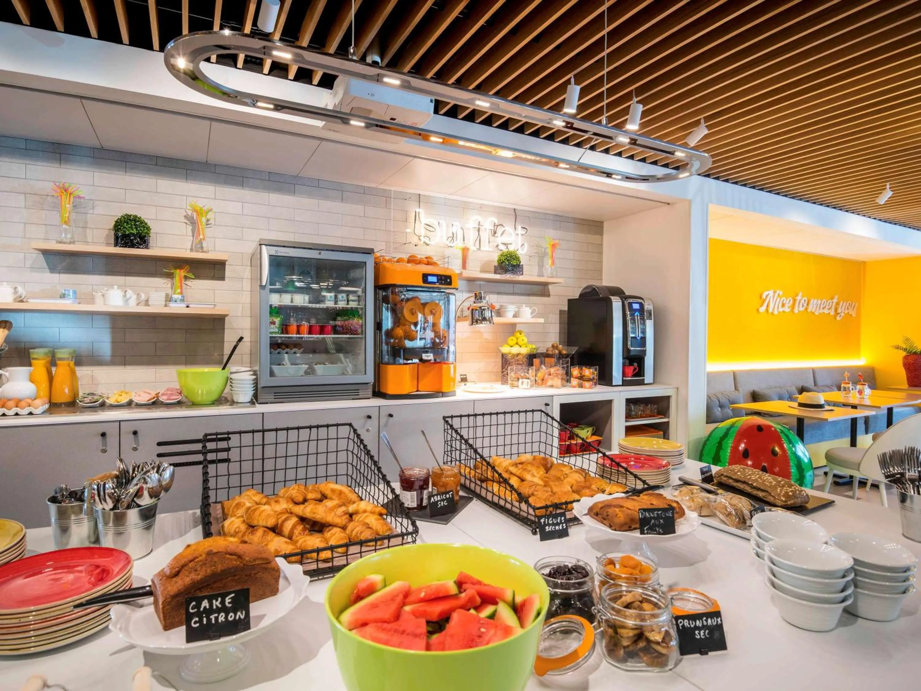 Restaurant/places to eat in ibis Styles Nice Cap 3000 Aéroport