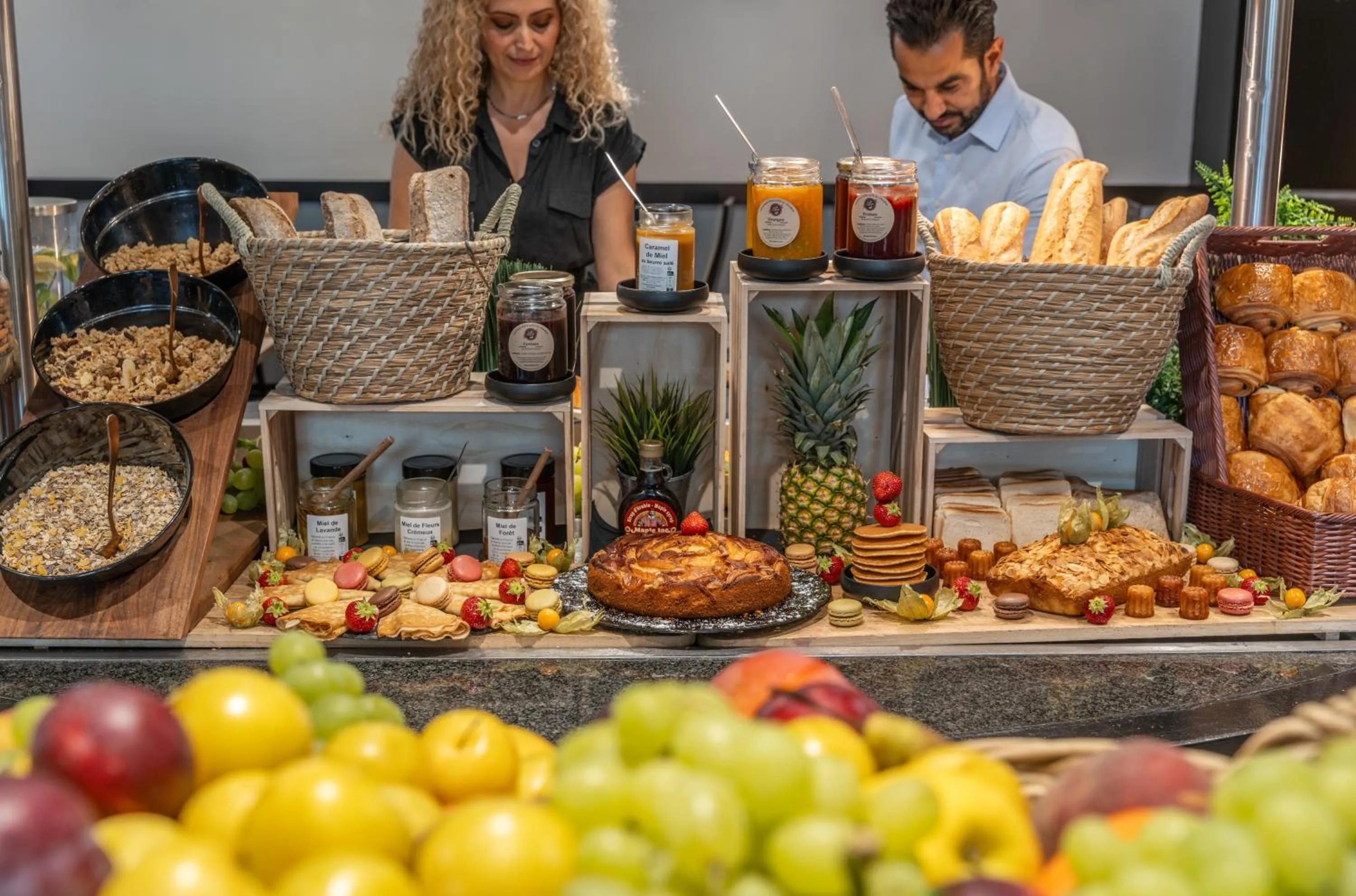 Breakfast in Mercure Le Mans Centre