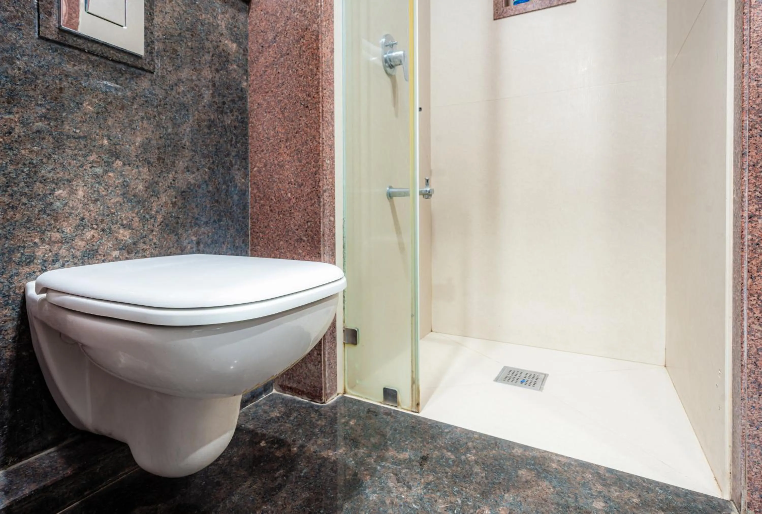 Bathroom in Treebo Silver Apartment