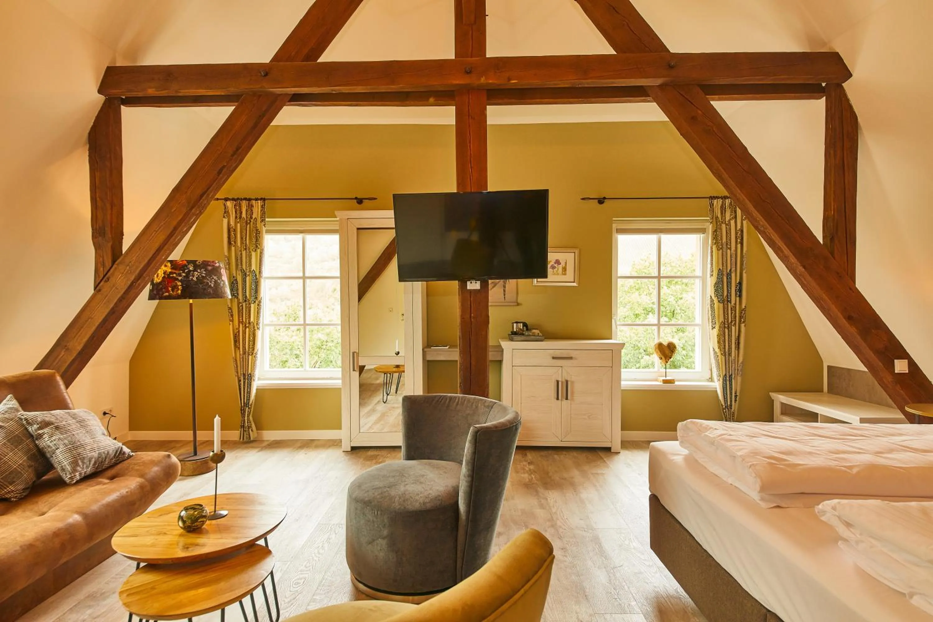 Bed in Rochter Landhotel