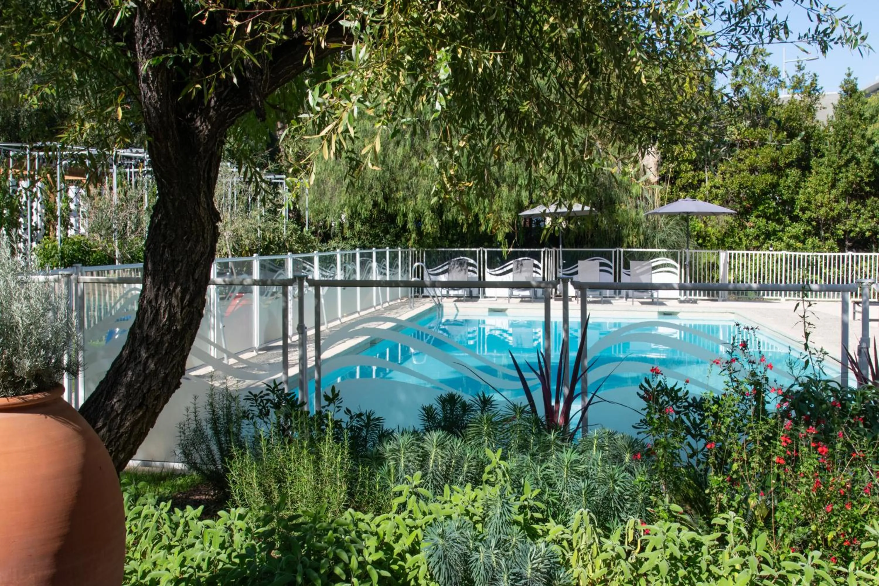 Swimming pool in Novotel Nice Aéroport Cap 3000
