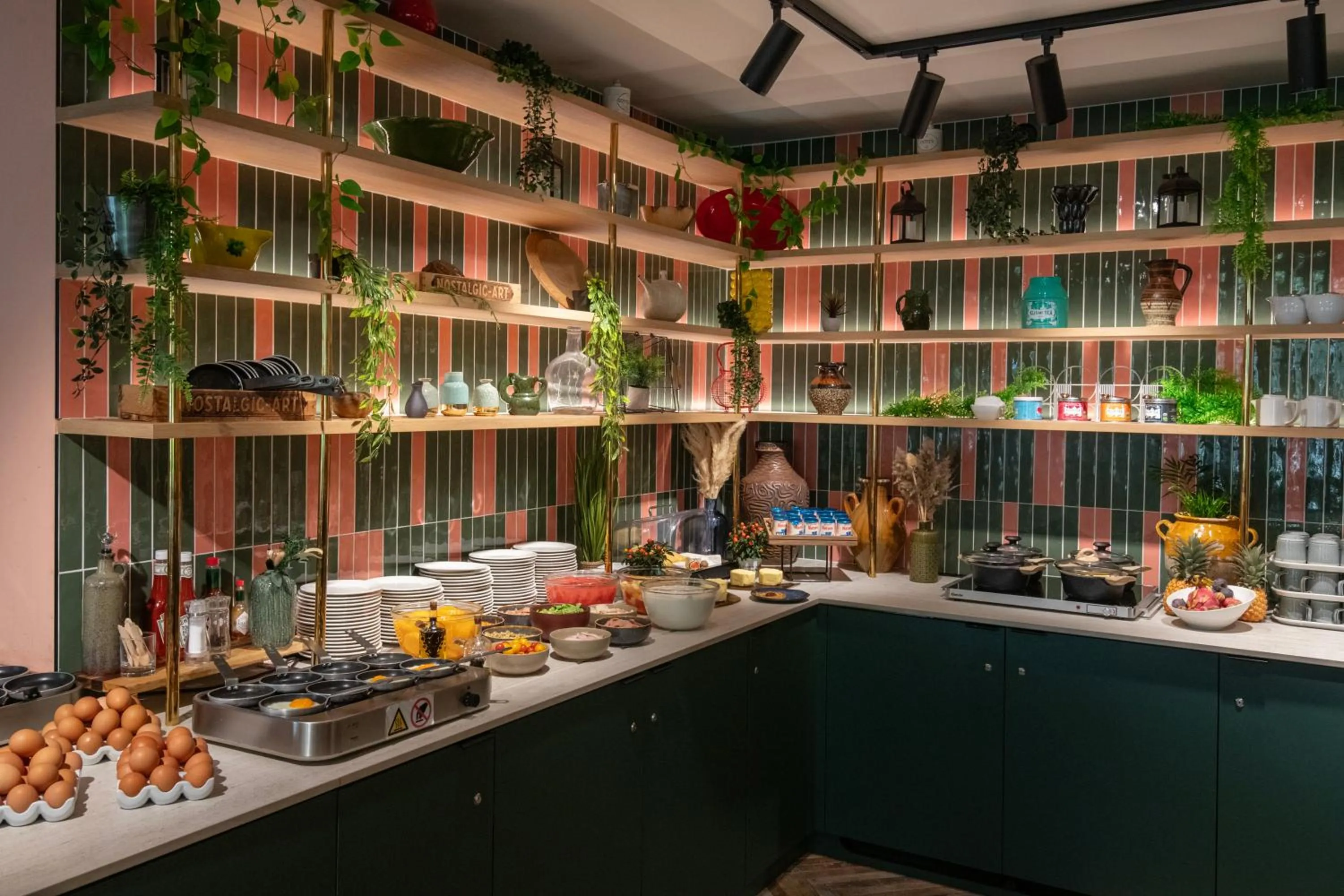 Buffet breakfast in Novotel Nice Aéroport Cap 3000