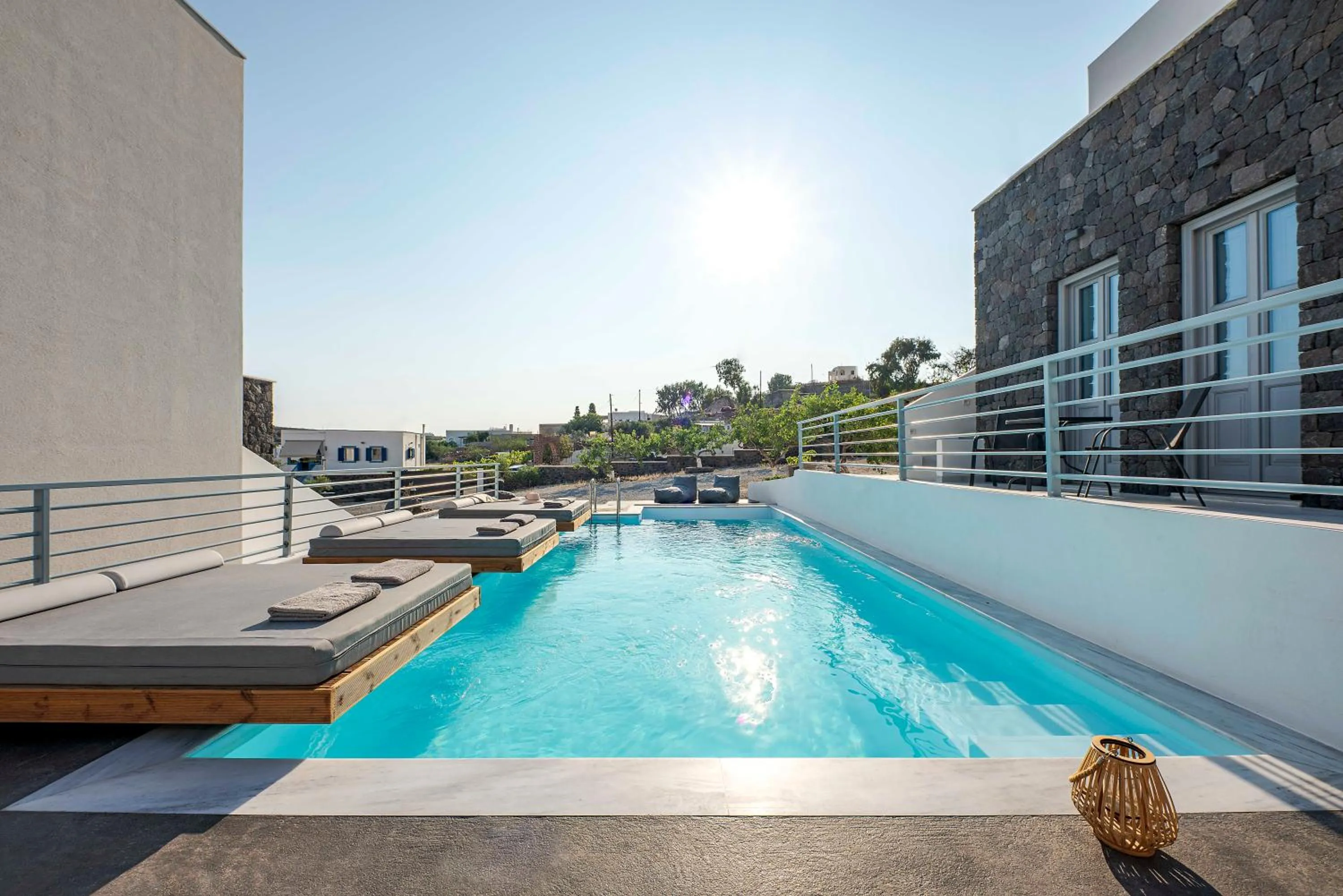 Swimming pool in BlackStone Luxury Suites