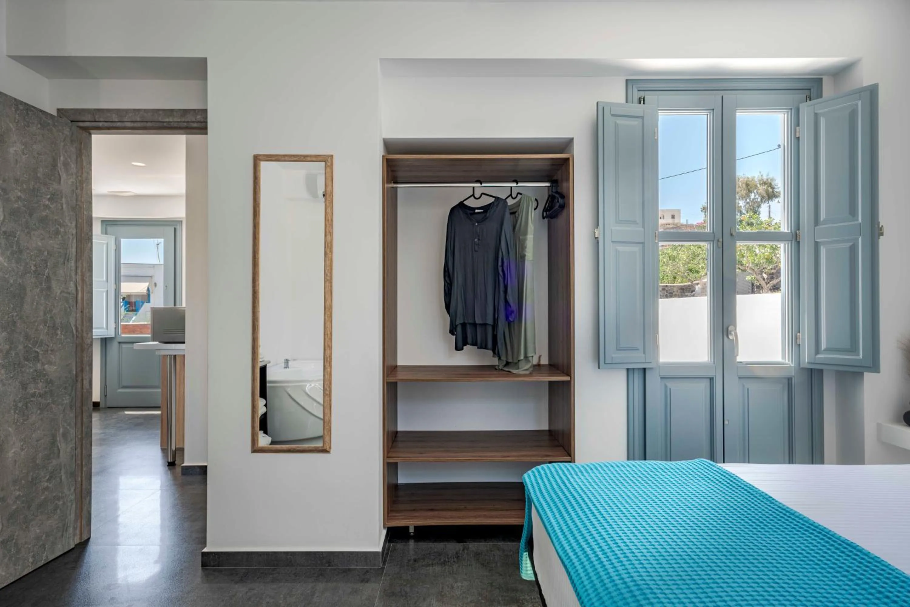 Bed in BlackStone Luxury Suites