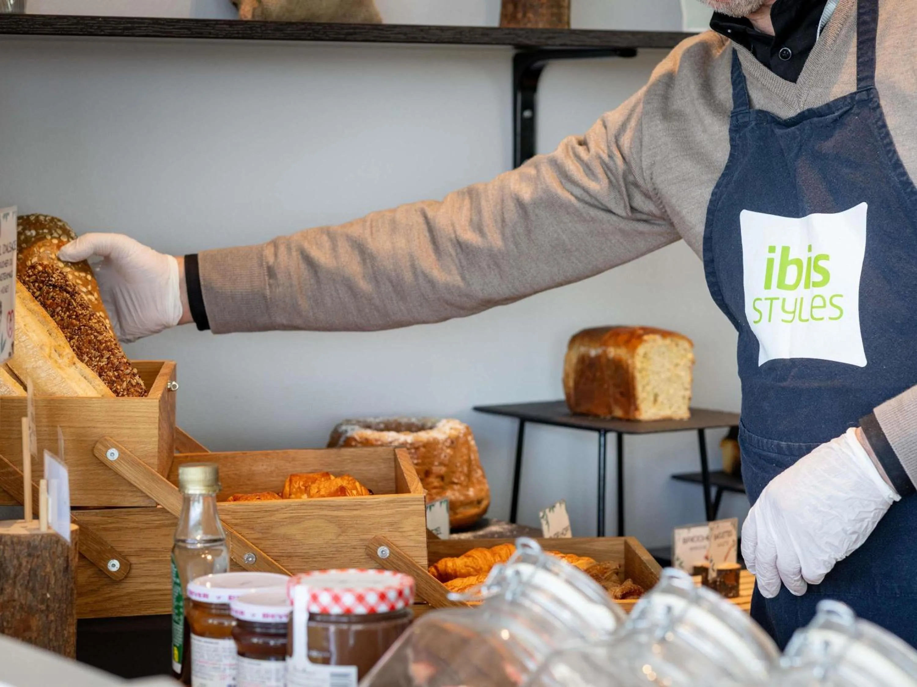 Breakfast in Ibis Styles Colmar Nord