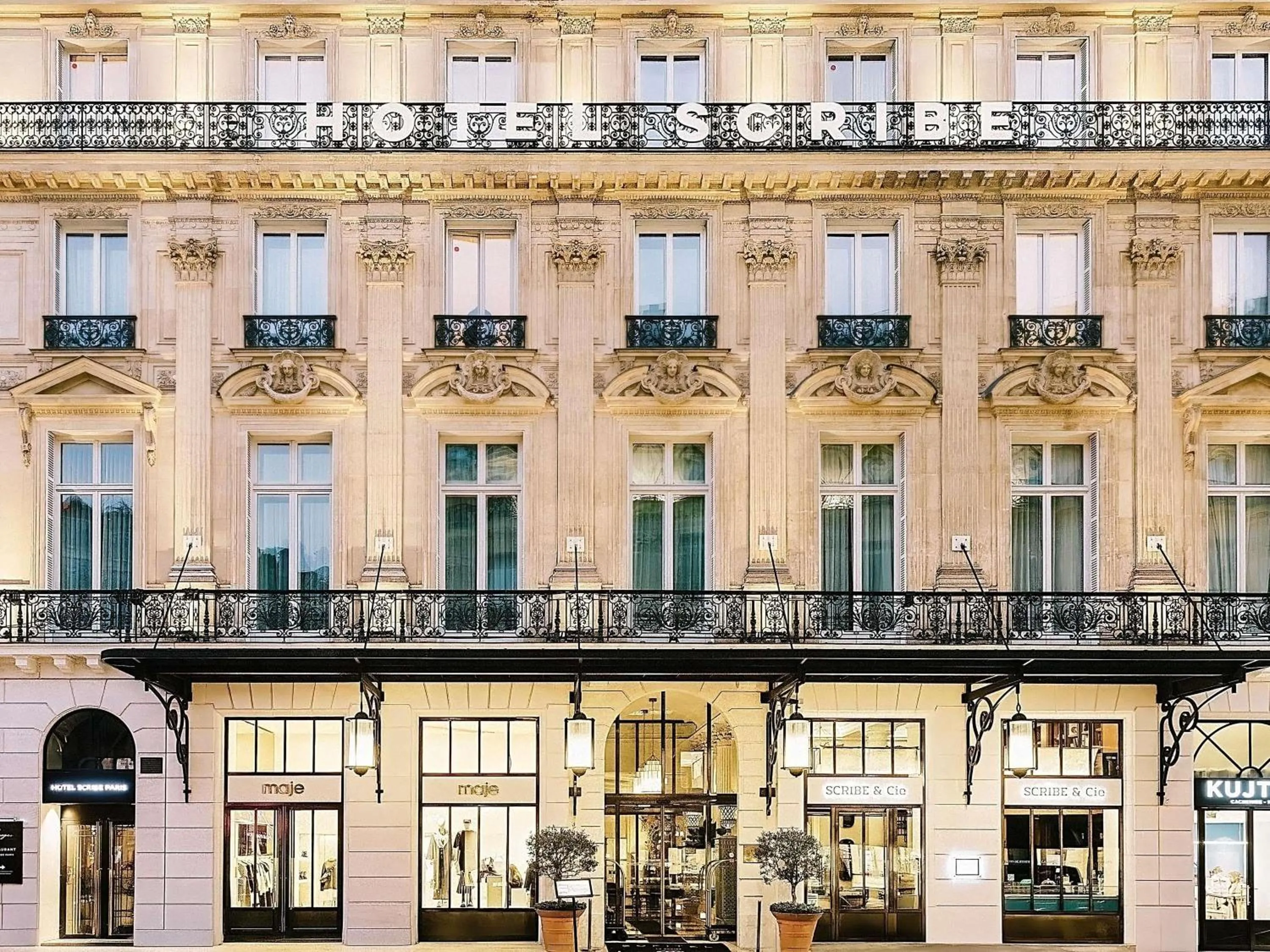 Property building in Sofitel Le Scribe Paris Opera
