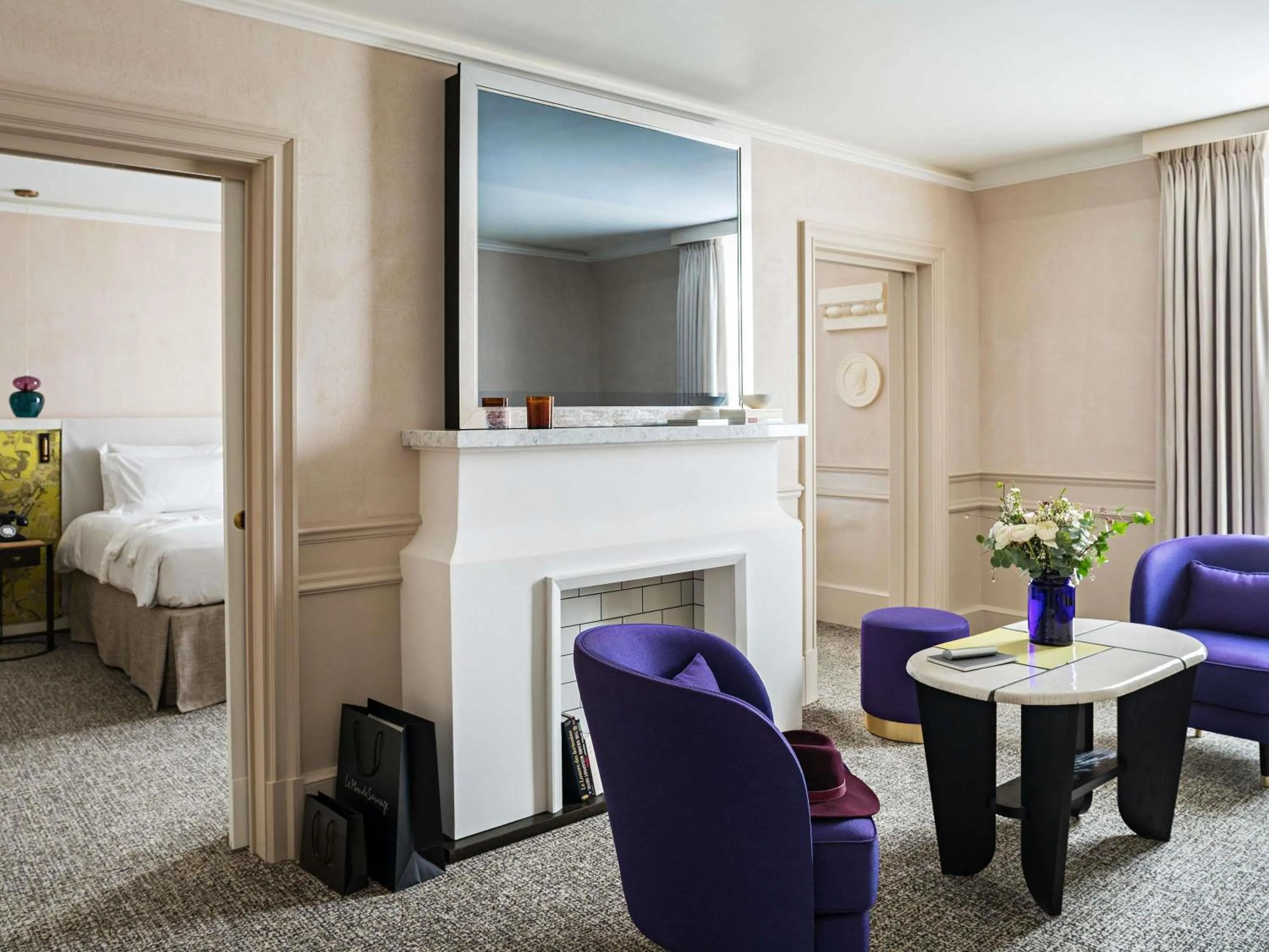 Property building in Sofitel Le Scribe Paris Opera