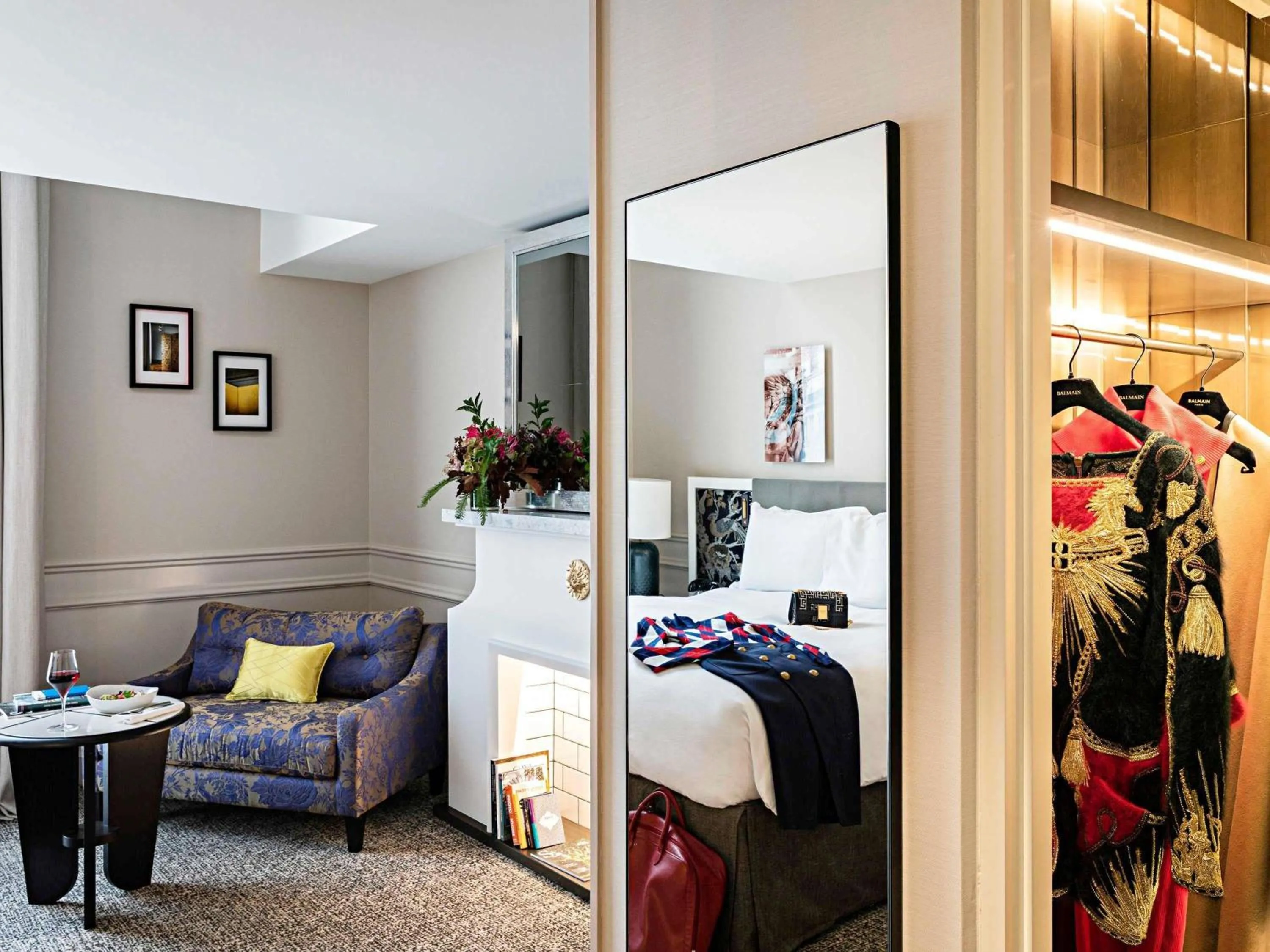 Bedroom, Bed in Sofitel Le Scribe Paris Opera