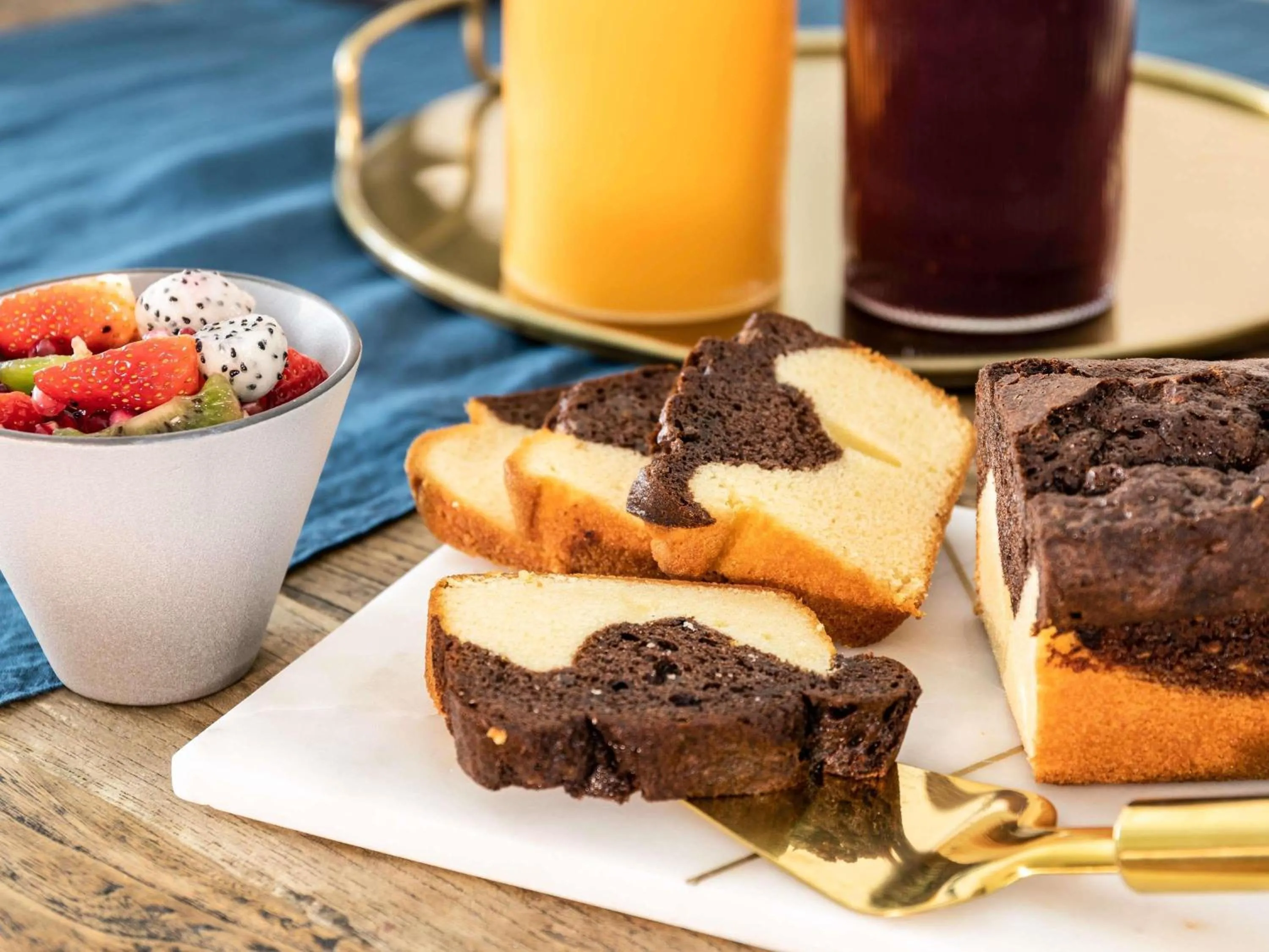 Breakfast in Novotel Marne-la-Vallée Noisy-le-Grand