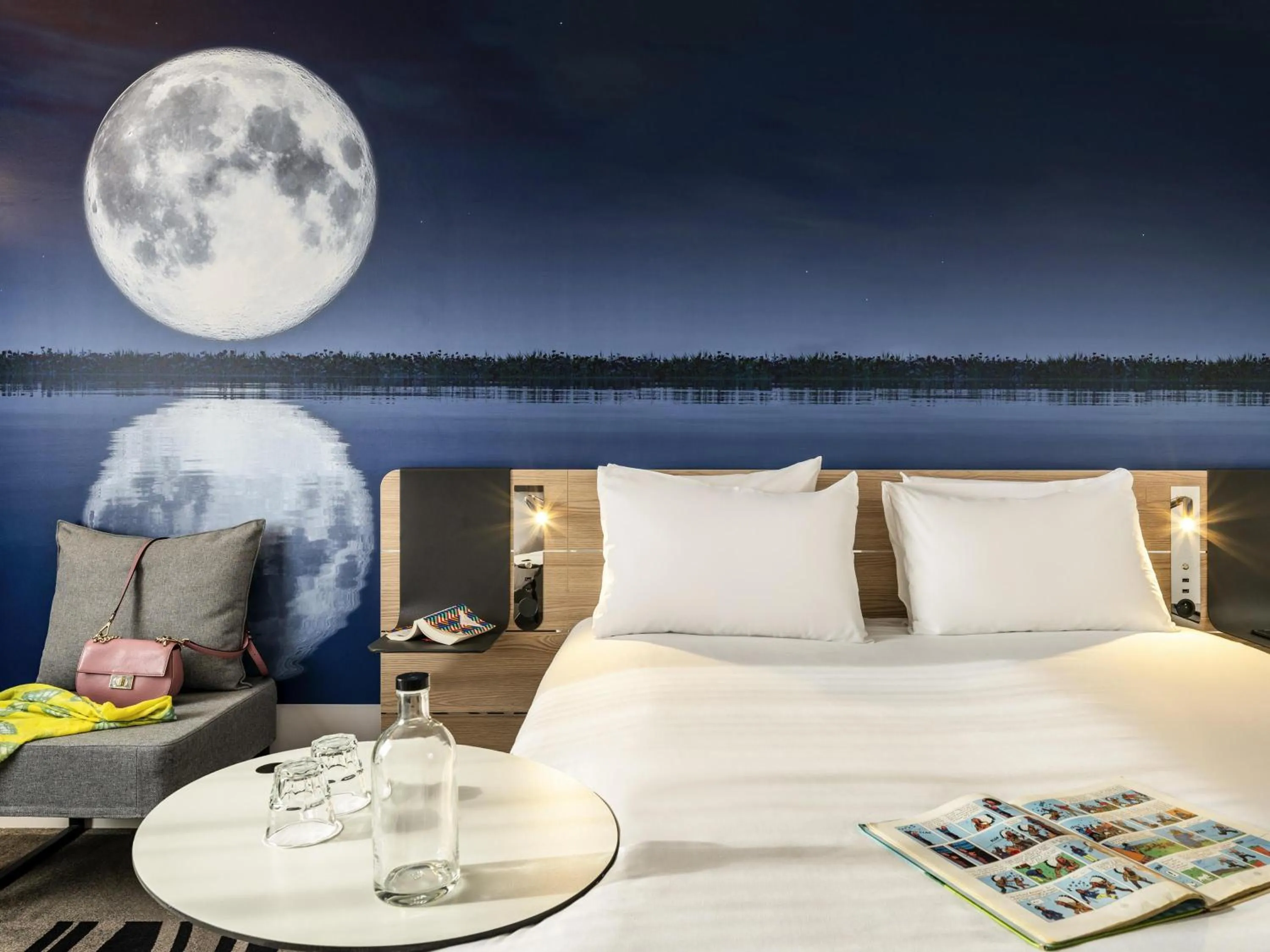 Bedroom, Bed in Novotel Marne-la-Vallée Noisy-le-Grand