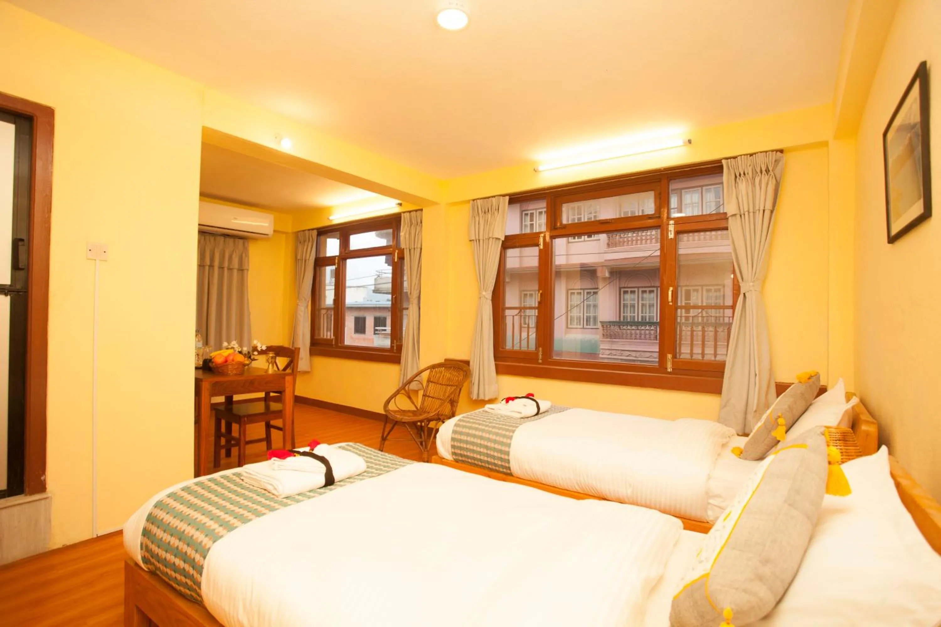 Photo of the whole room, Bed in Peace and Joy Guest House