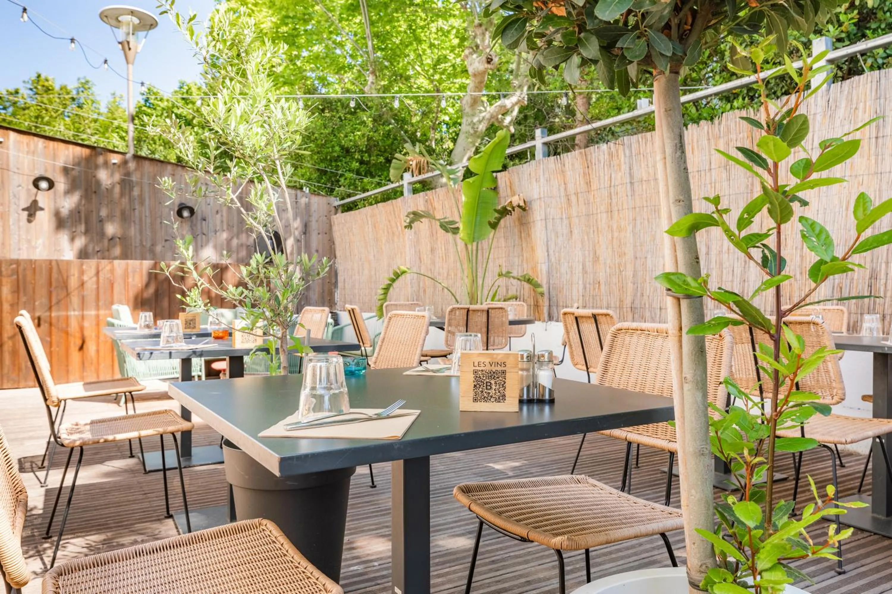 Patio in Appart’City Confort Montpellier Ovalie I