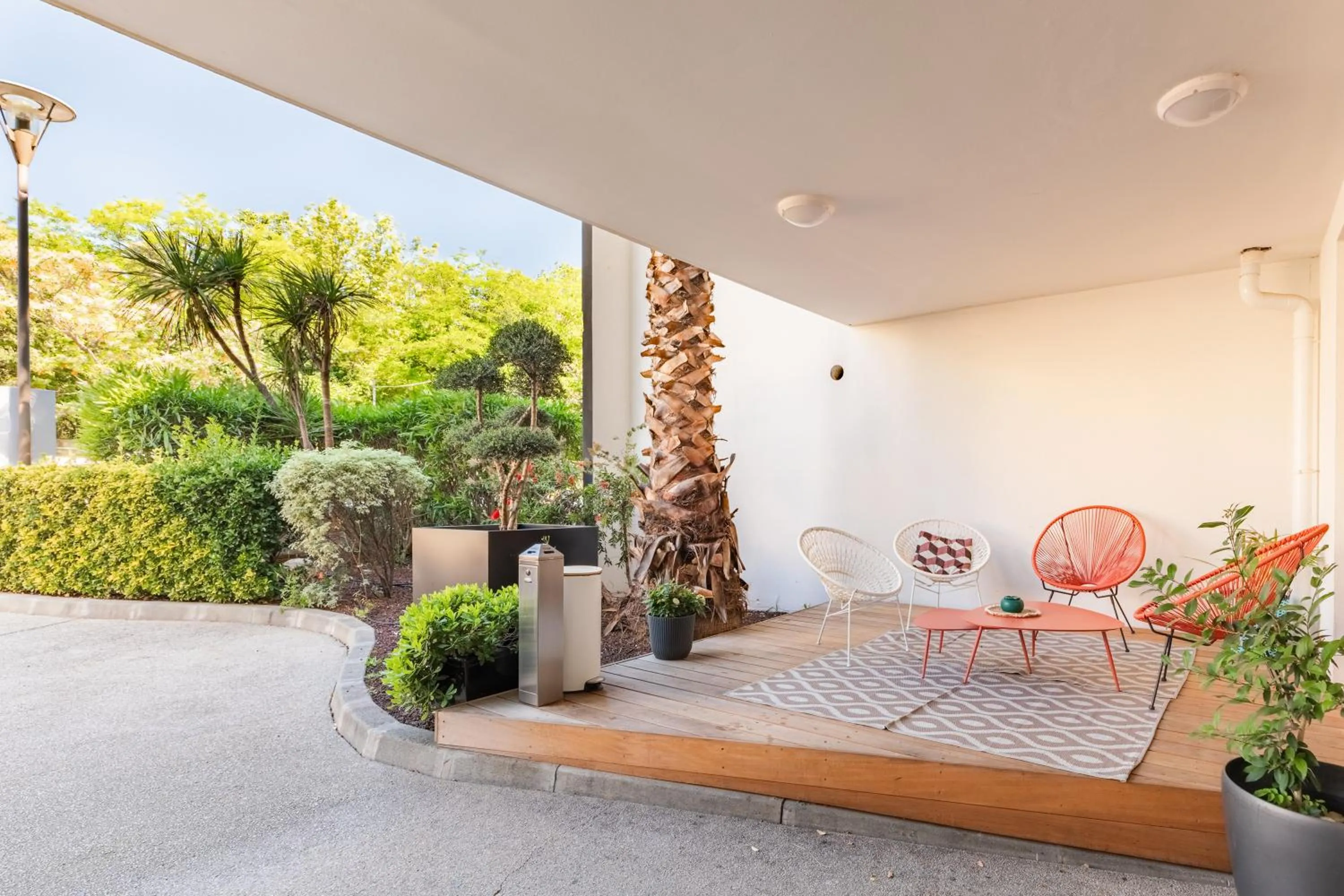 Patio in Appart’City Confort Montpellier Ovalie I