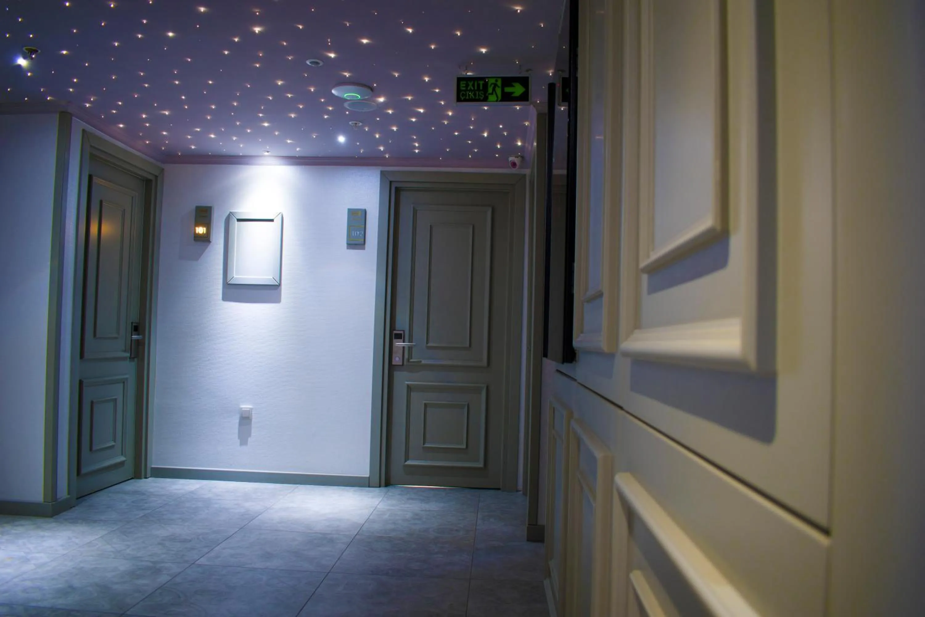 Floor plan in Mayer Hotel Istanbul