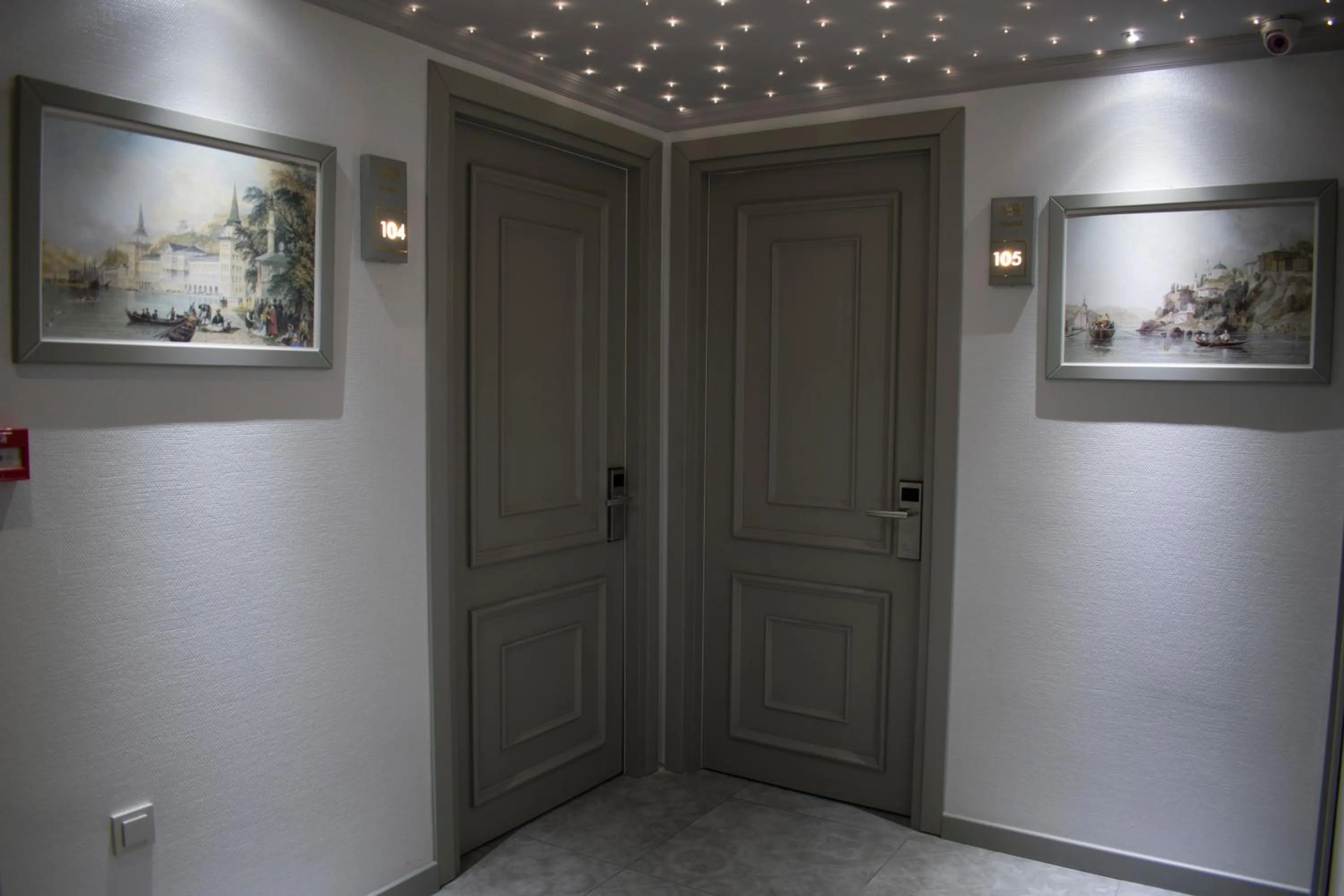 Floor plan in Mayer Hotel Istanbul