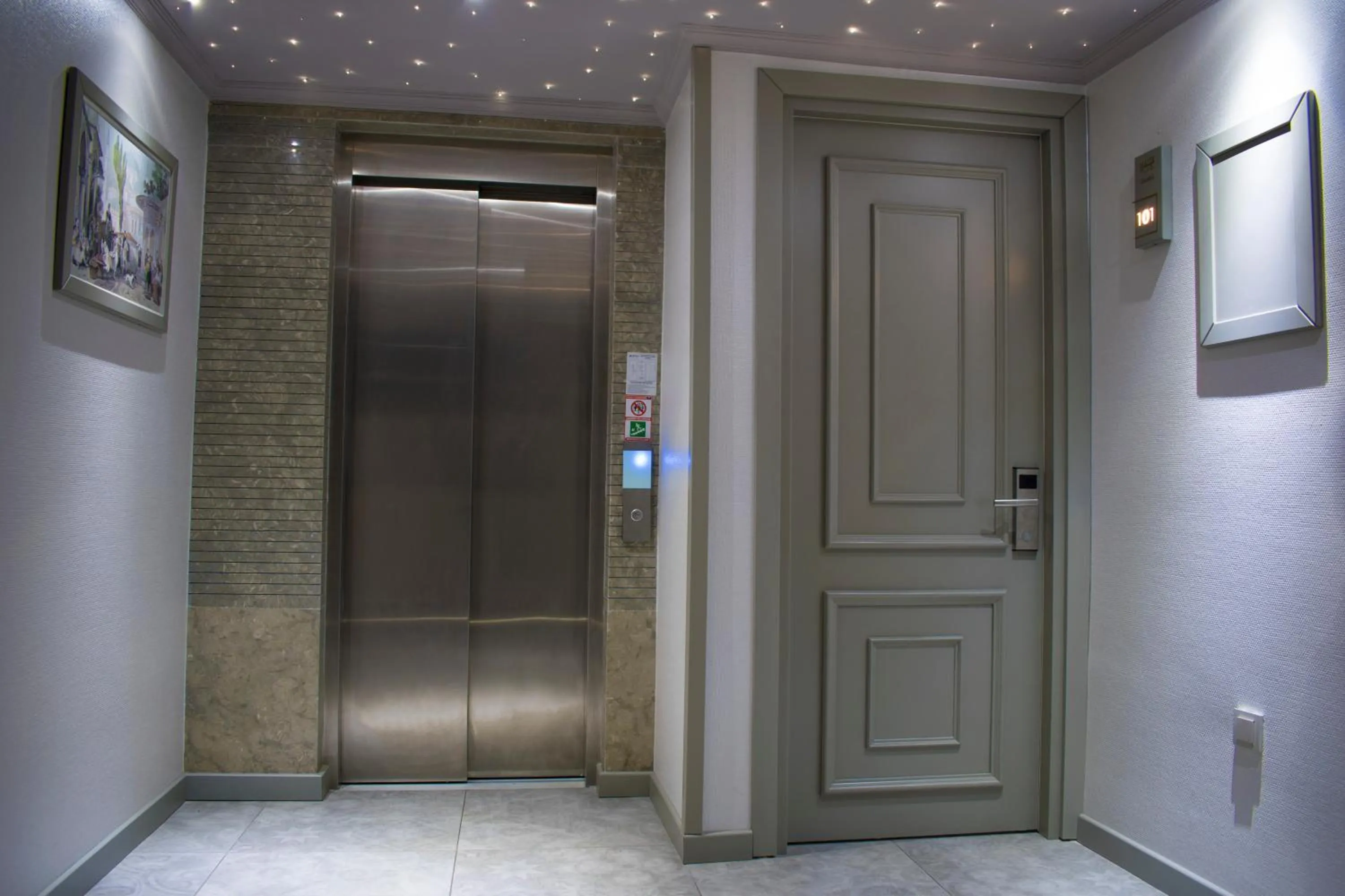 Floor plan in Mayer Hotel Istanbul