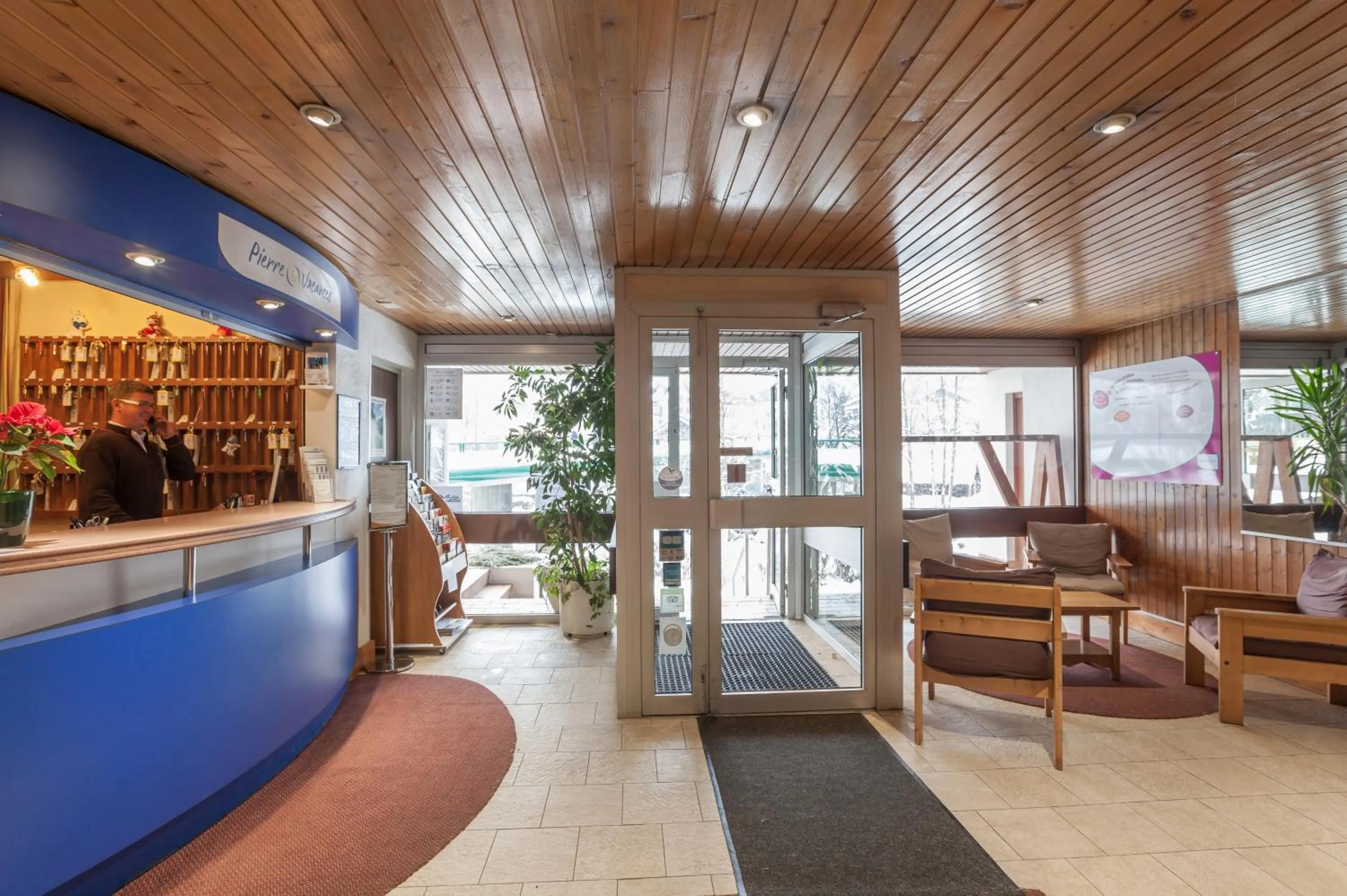 Living room in Résidence Pierre & Vacances La Rivière