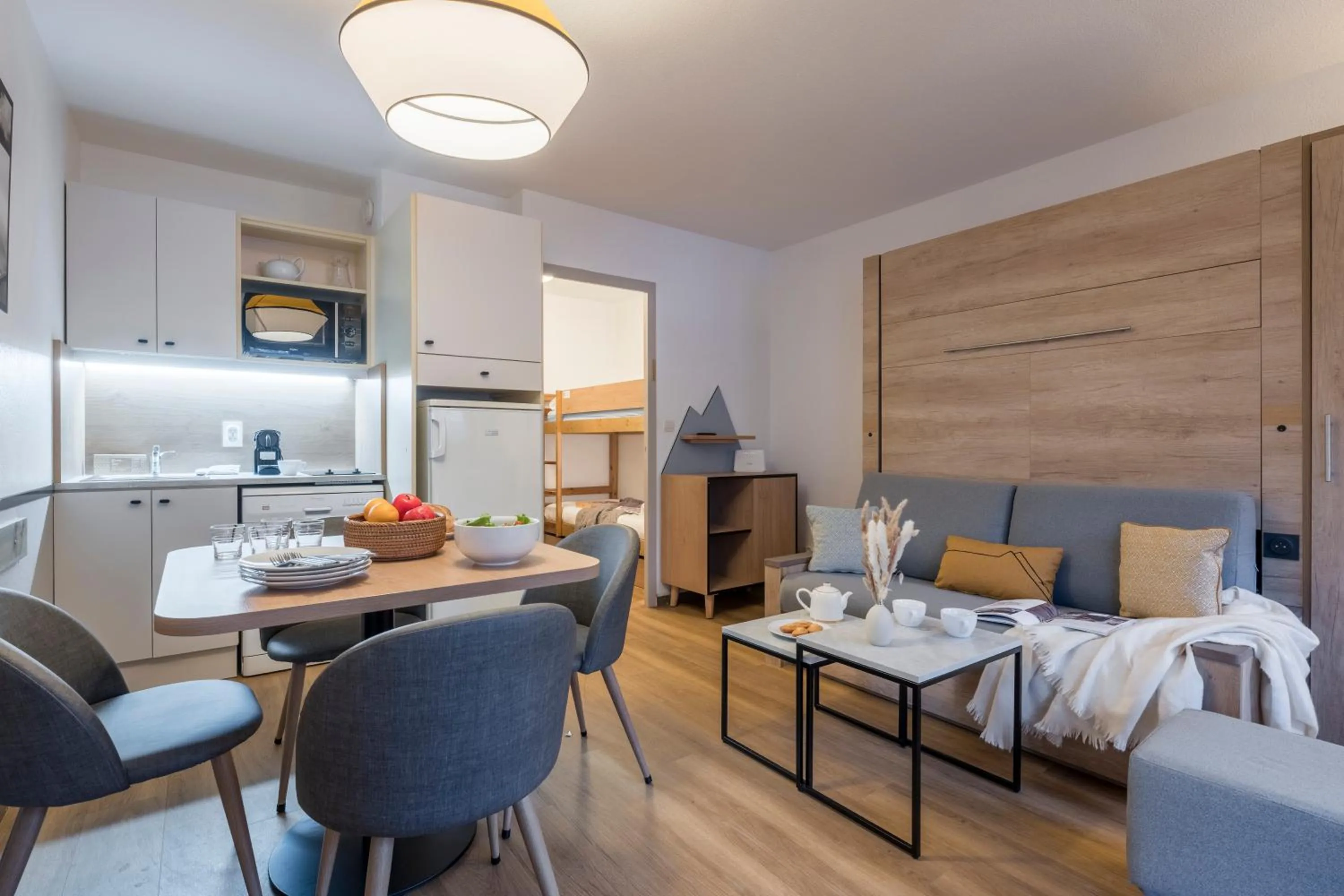 Bed in Résidence Pierre & Vacances La Rivière