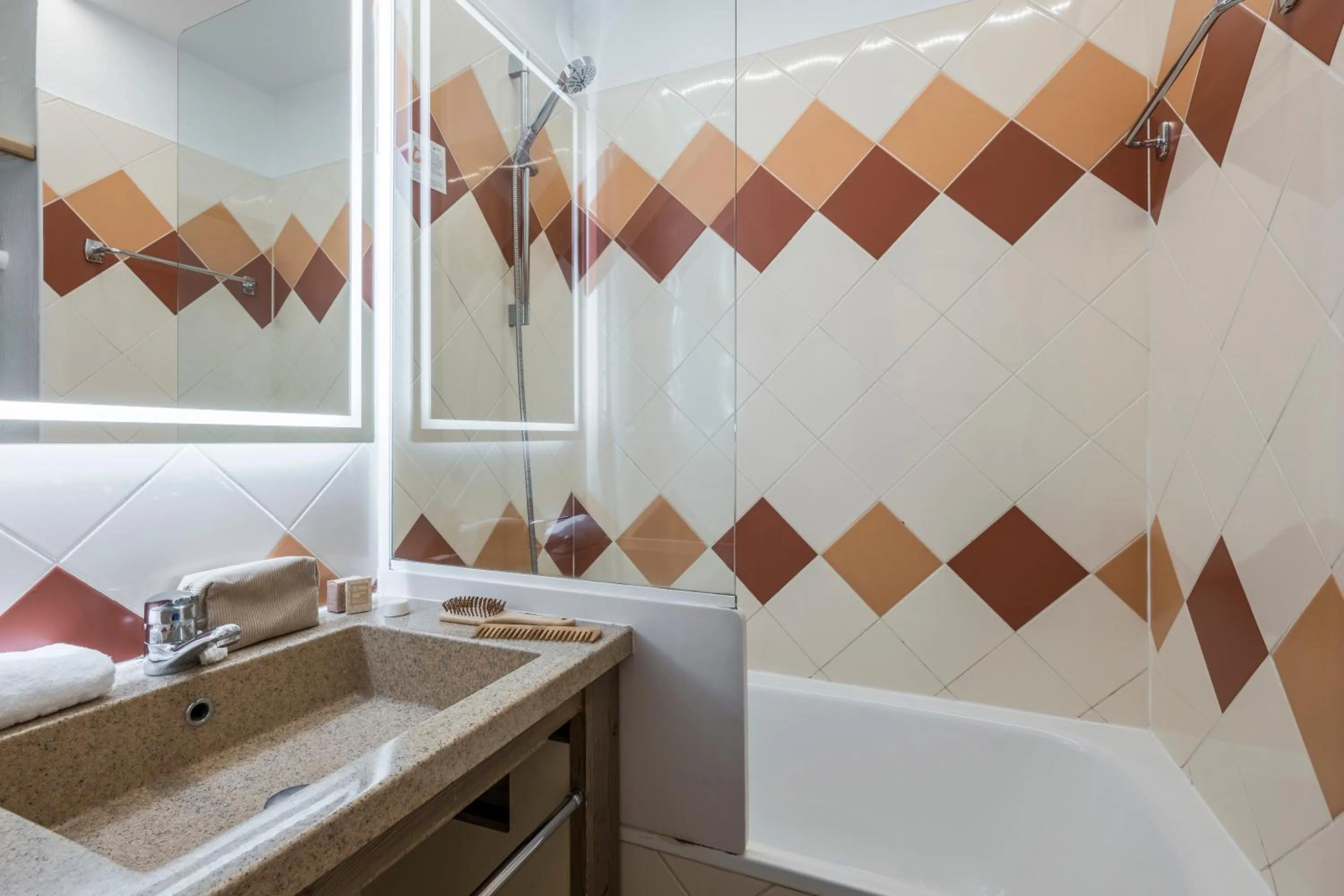 Bathroom in Résidence Pierre & Vacances La Rivière