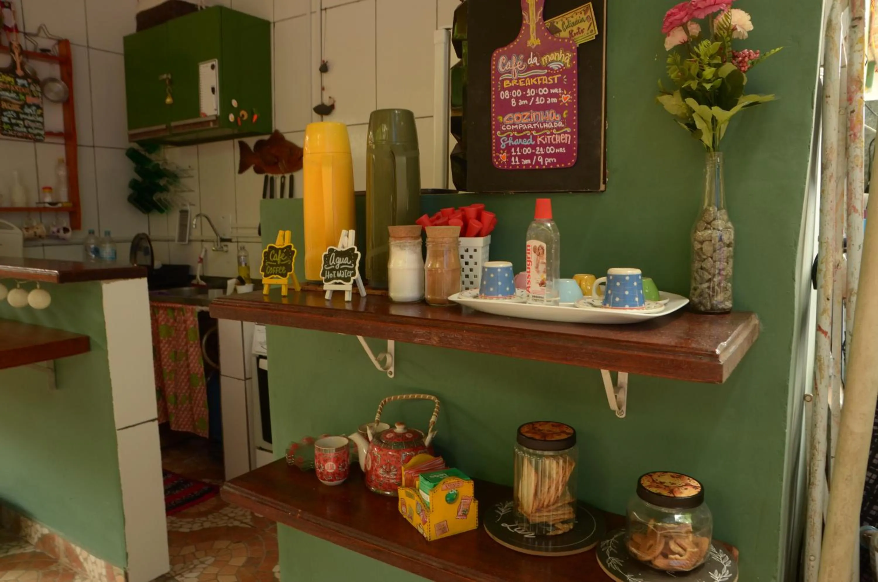 Coffee/tea facilities in Hostel MPB Ilha Grande