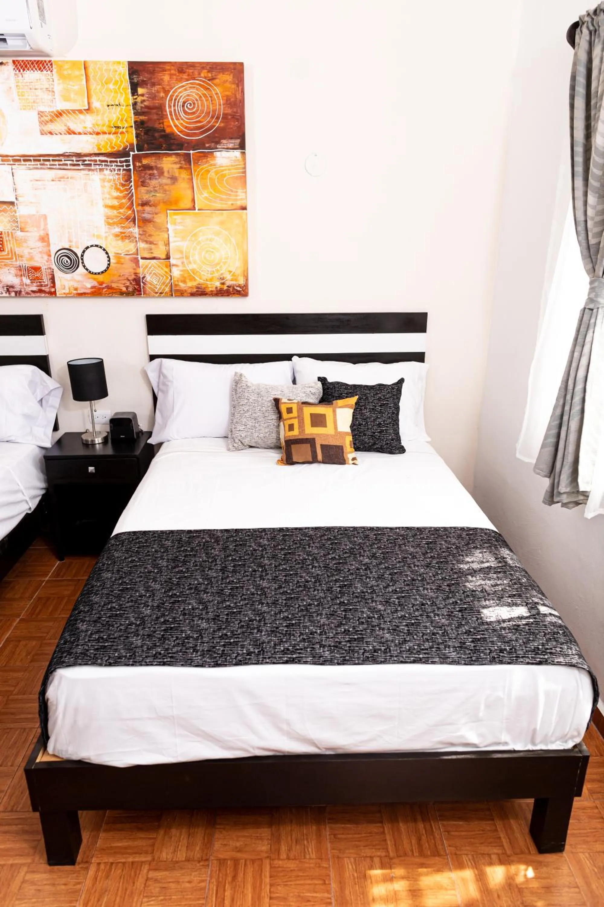 Bed in Santa Fe Studios And Suites